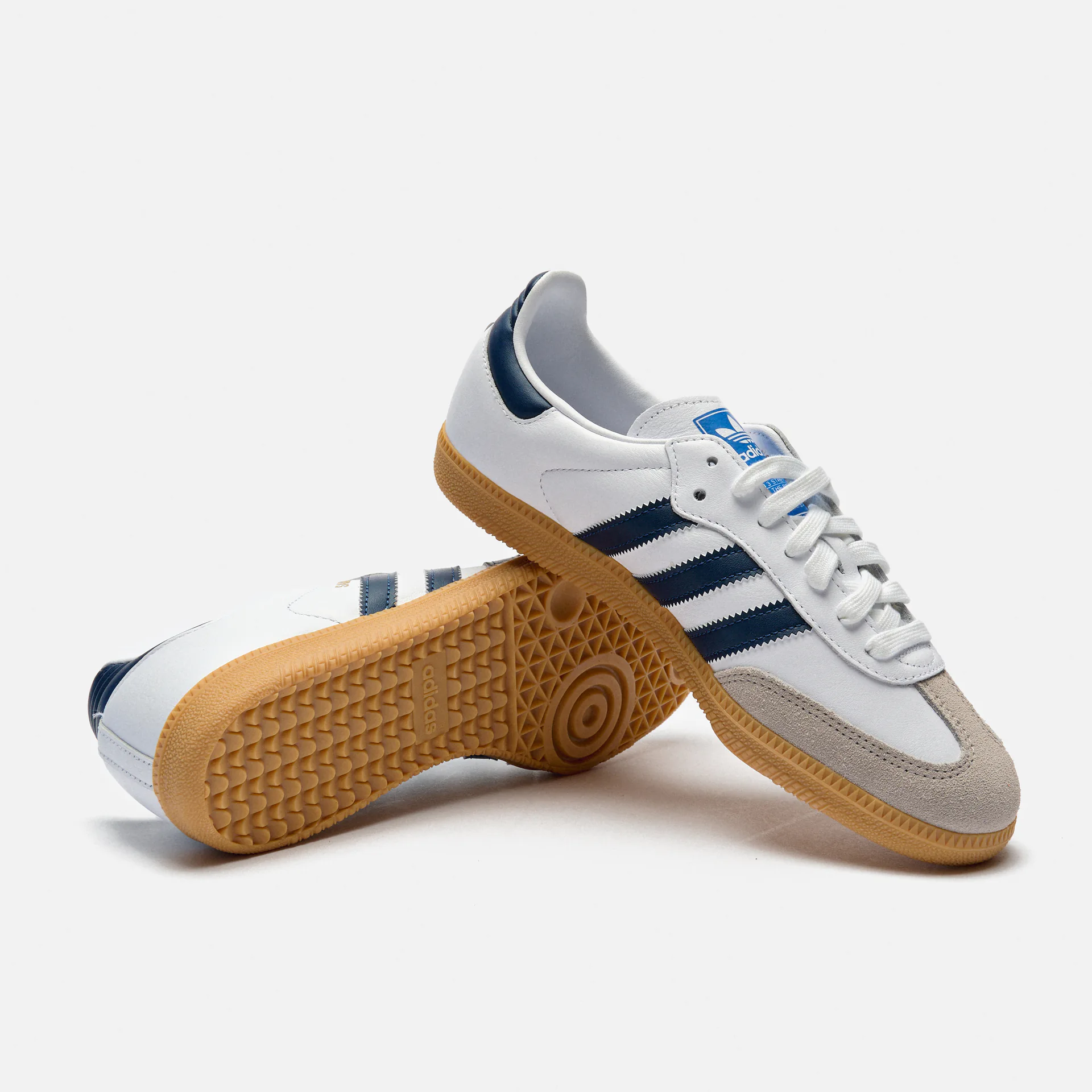 adidas Originals Samba Sneaker OG Cloud White/Night Indigo /Gum