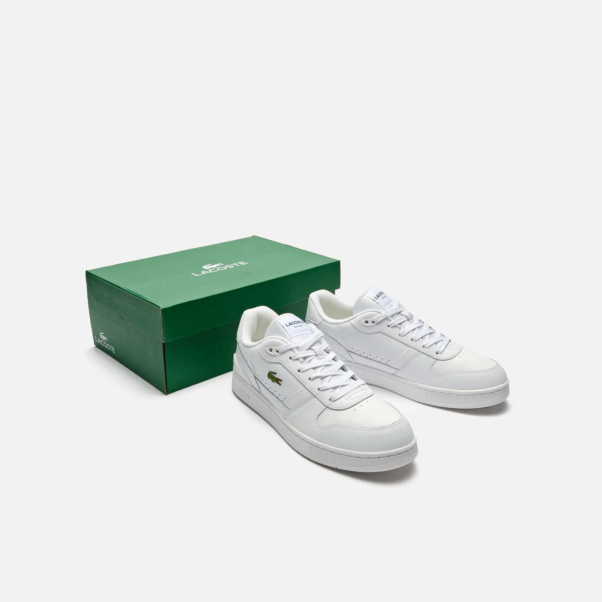 Lacoste T-CLIP SET 224 2 SMA Sneaker White/White 