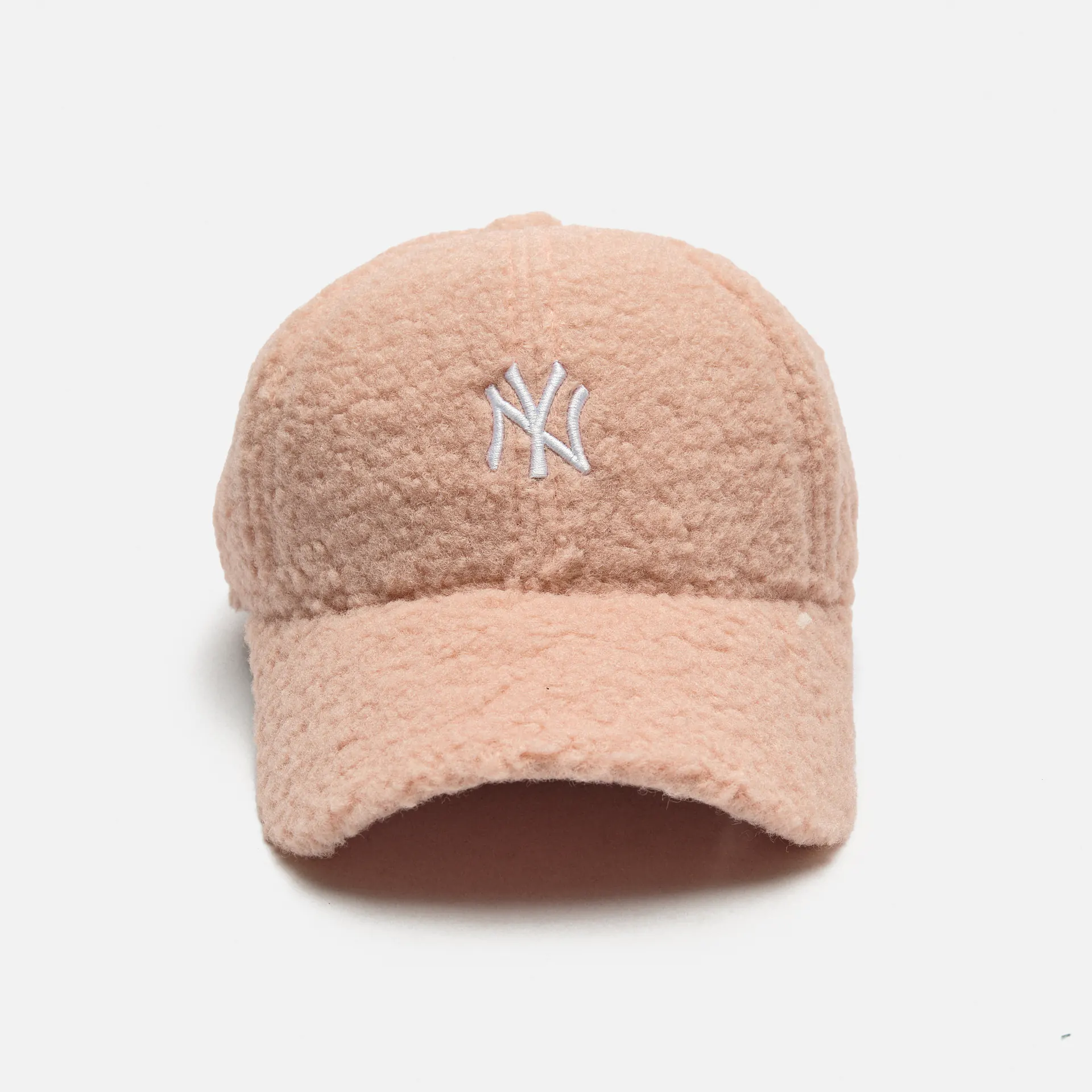 New Era MLB NY Yankees Women's Borg 9Forty Beige