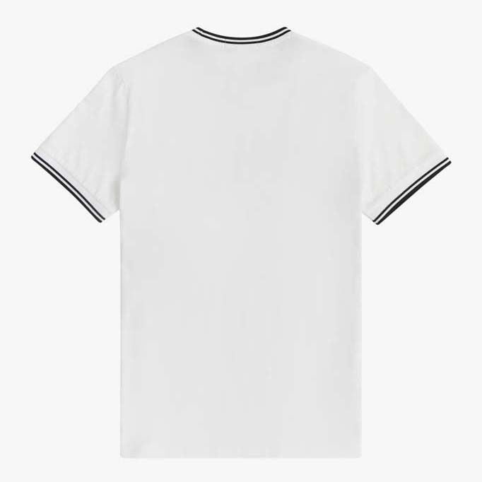 Fred Perry Twin Tipped T-Shirt White