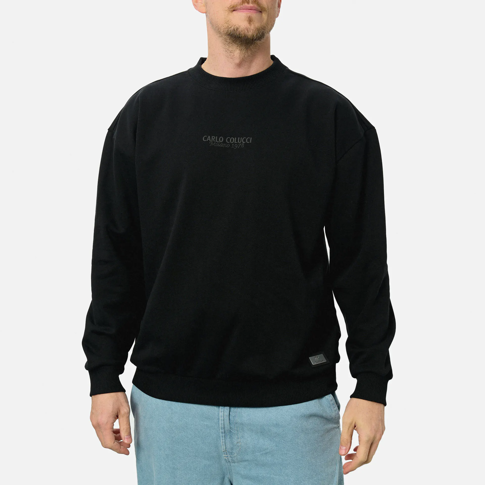 Carlo Colucci La Famiglia Sweatshirt Black