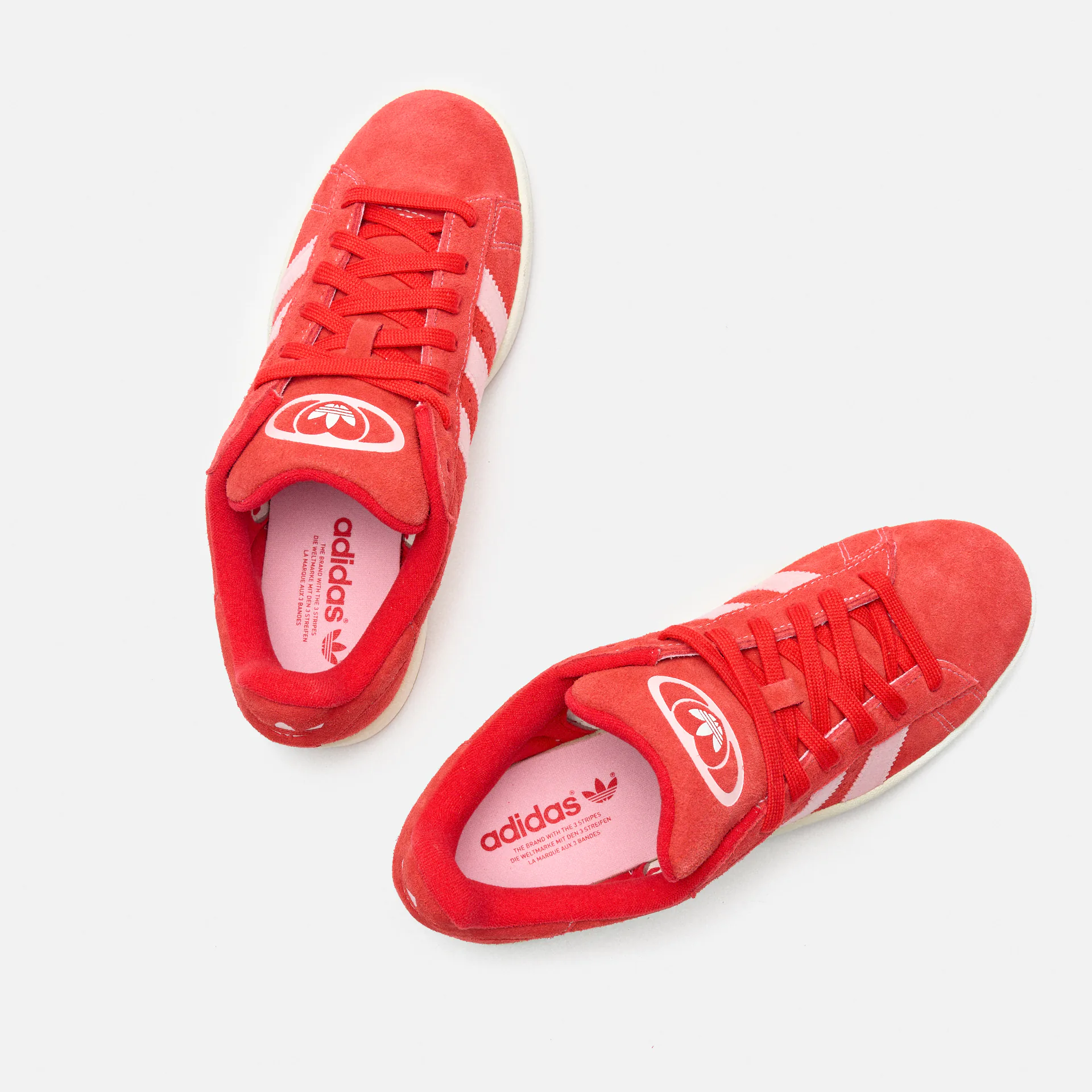 adidas Originals Campus 00s Sneaker Better Scarlet/Clear Pink/Cloud White