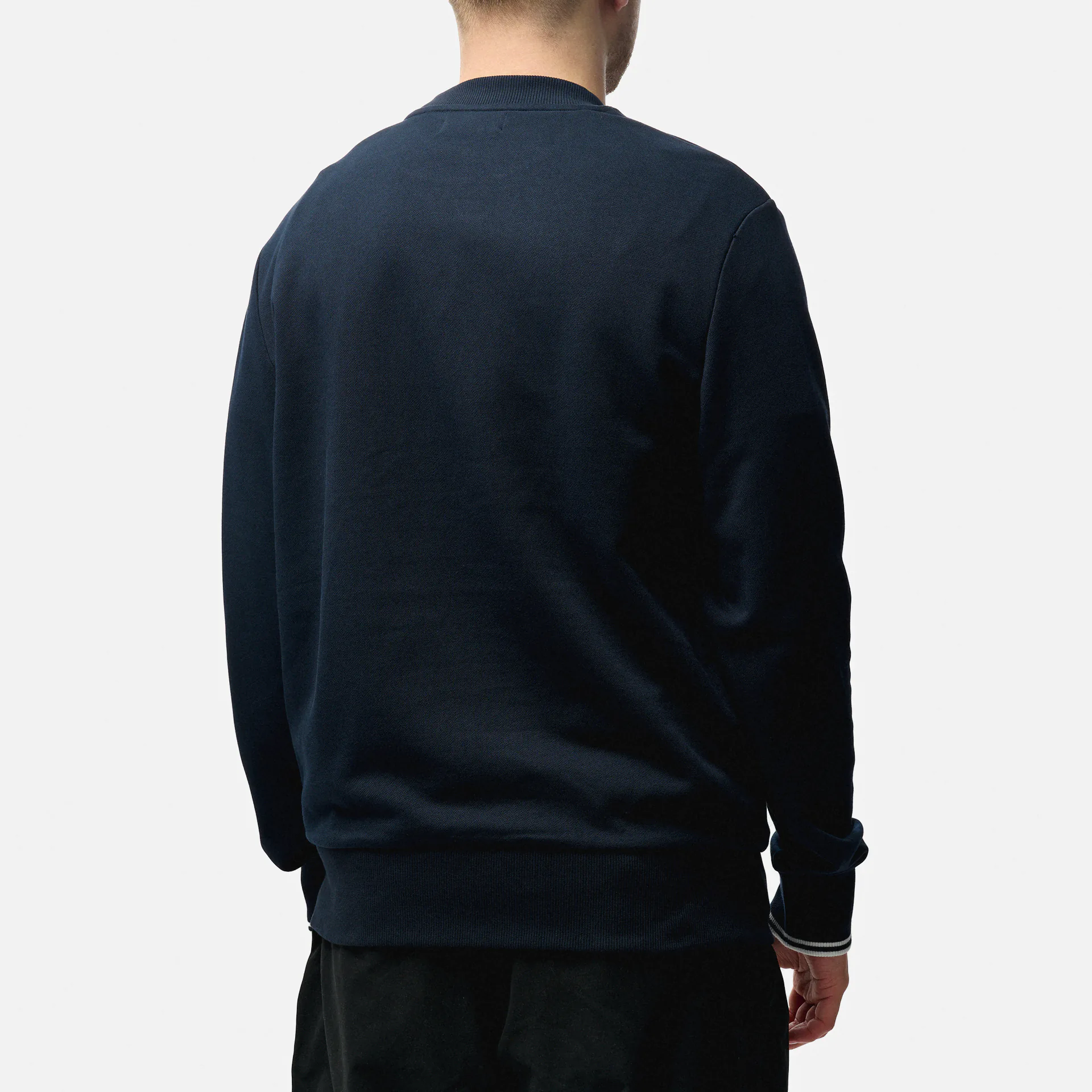 Fred Perry Crew Neck Sweatshirt Navy