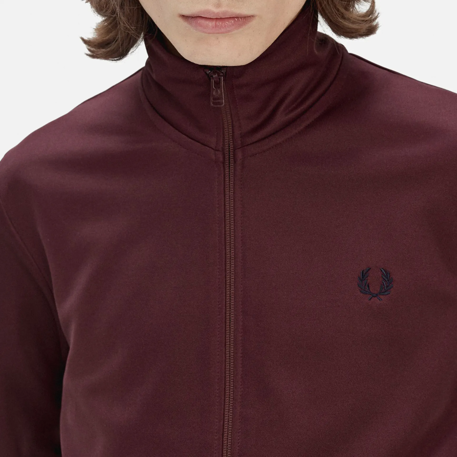 Fred Perry Track Jacket Oxblood