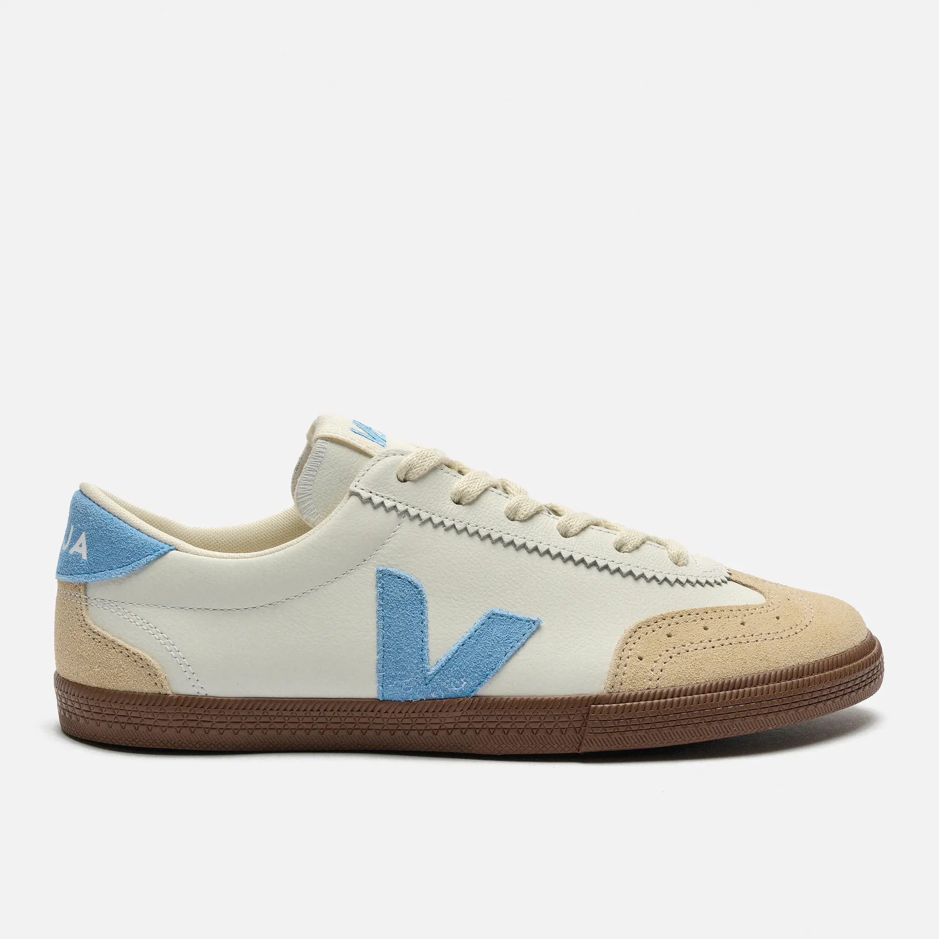 Veja Volley O.T. Leather White/Aqua/Bark