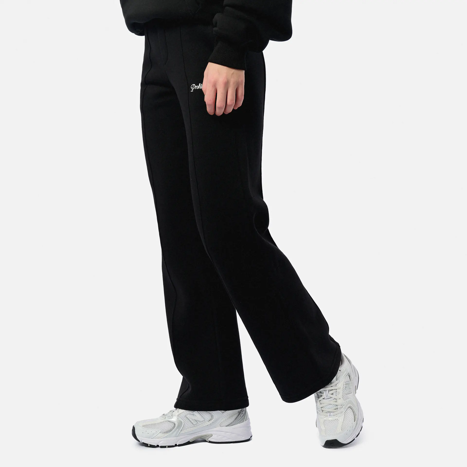 Prohibited Loose Sweatpants Black