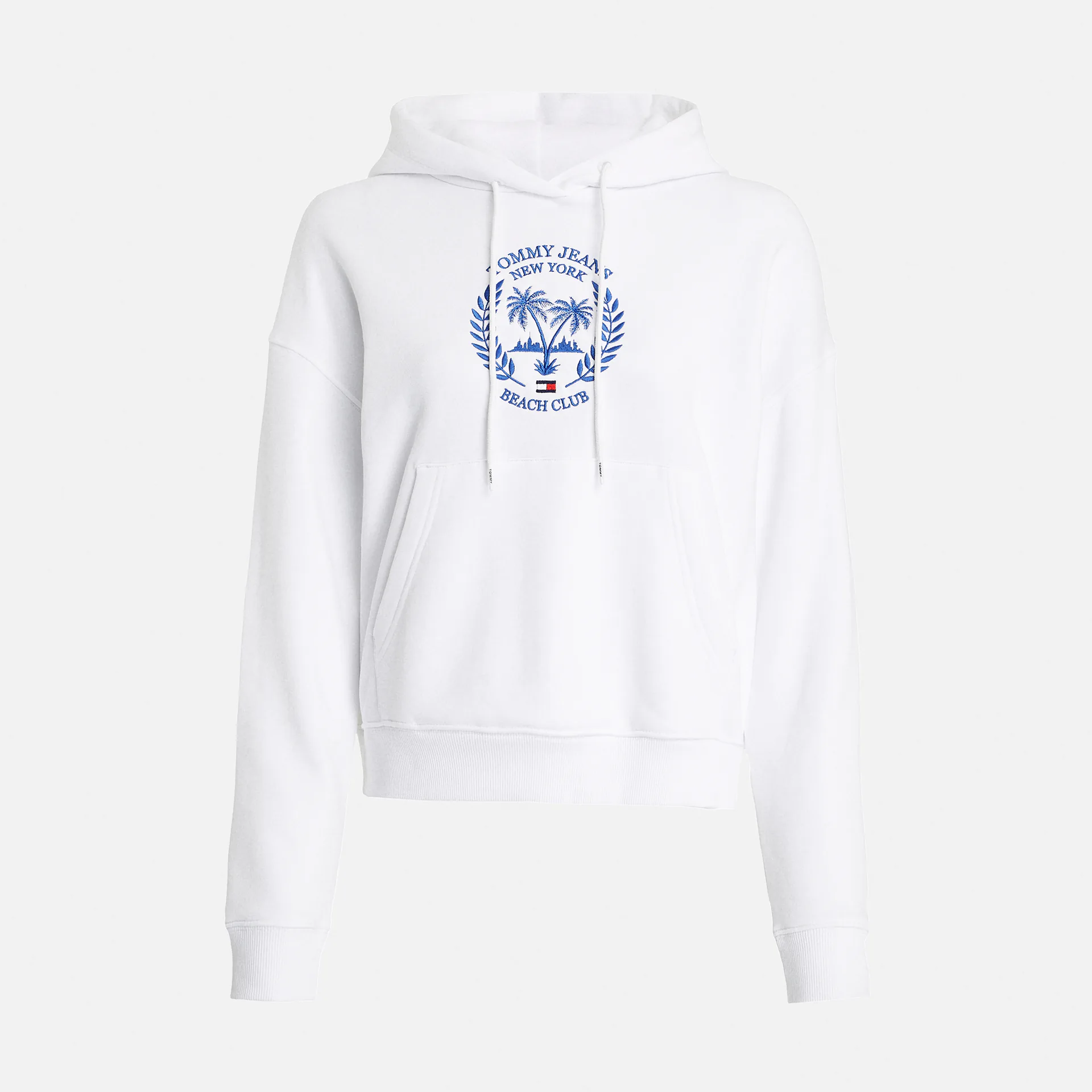 Tommy Jeans Boxy Prep Luxe 2 Hoodie White