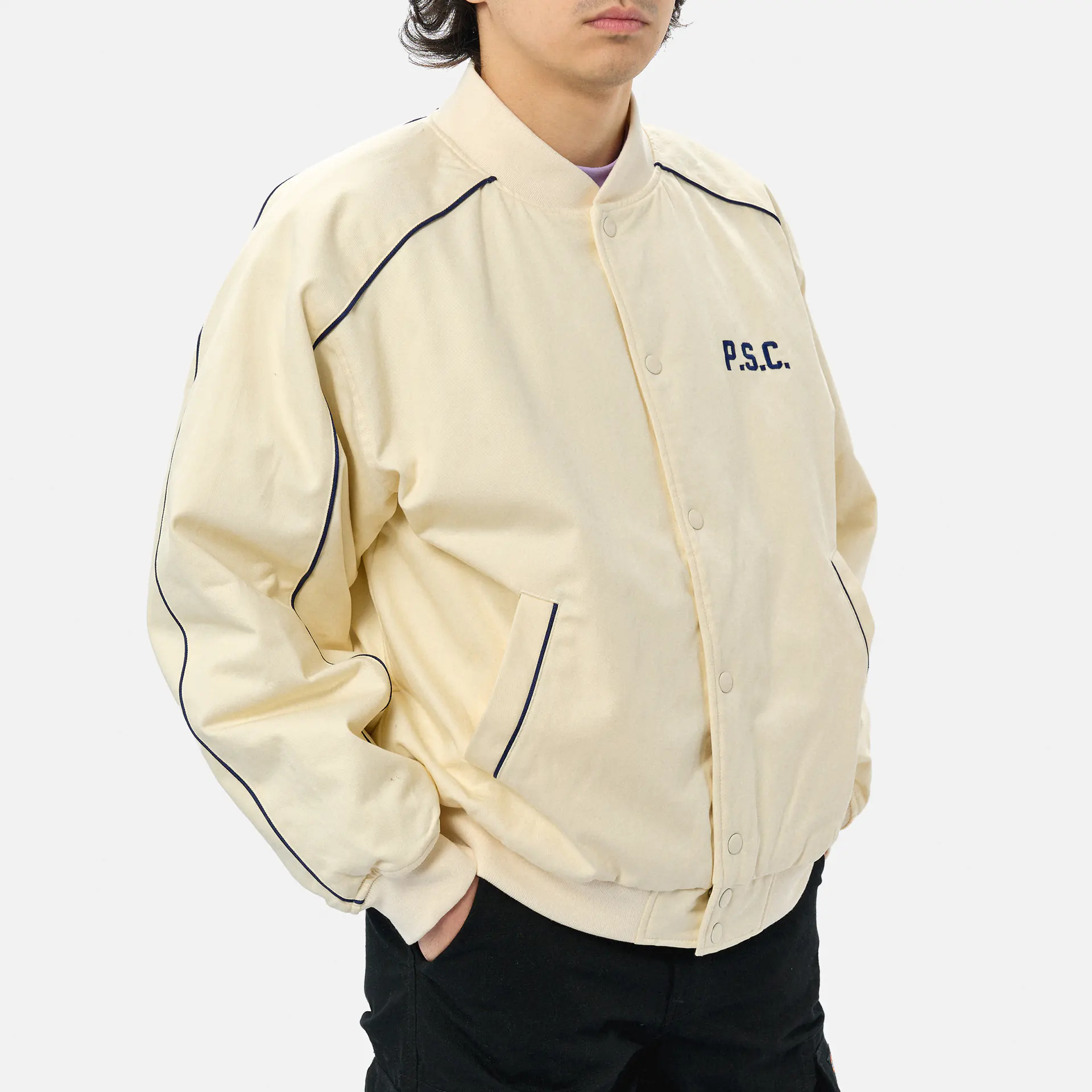 Prohibited SC Stadium Jacket Ivory