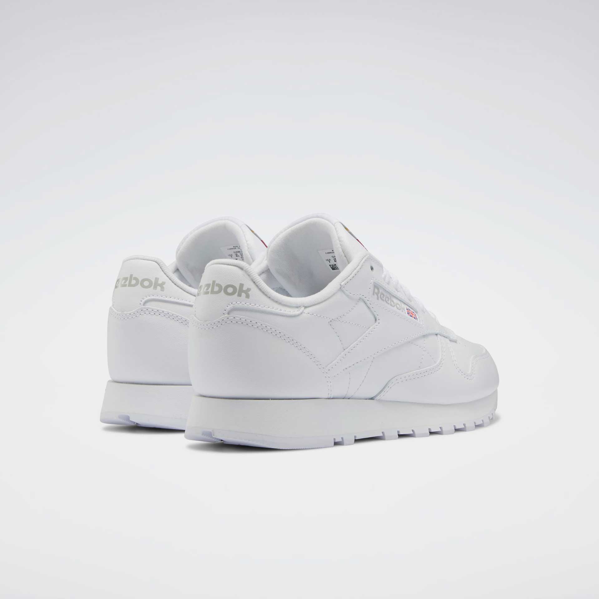 Reebok Classic Leather Sneaker Cloud White / Cloud White / Pure Grey