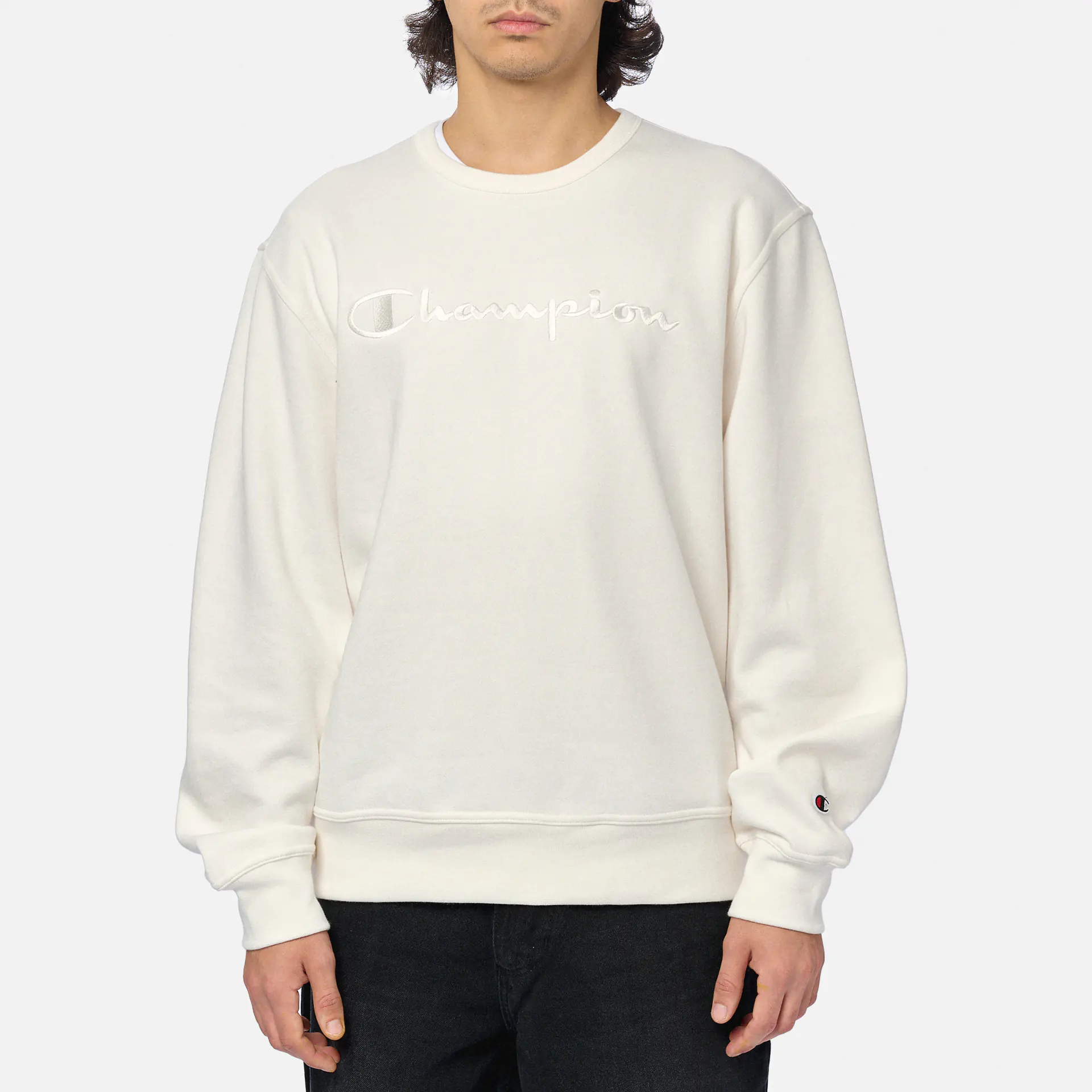 Champion Crewneck Sweatshirt Offwhite