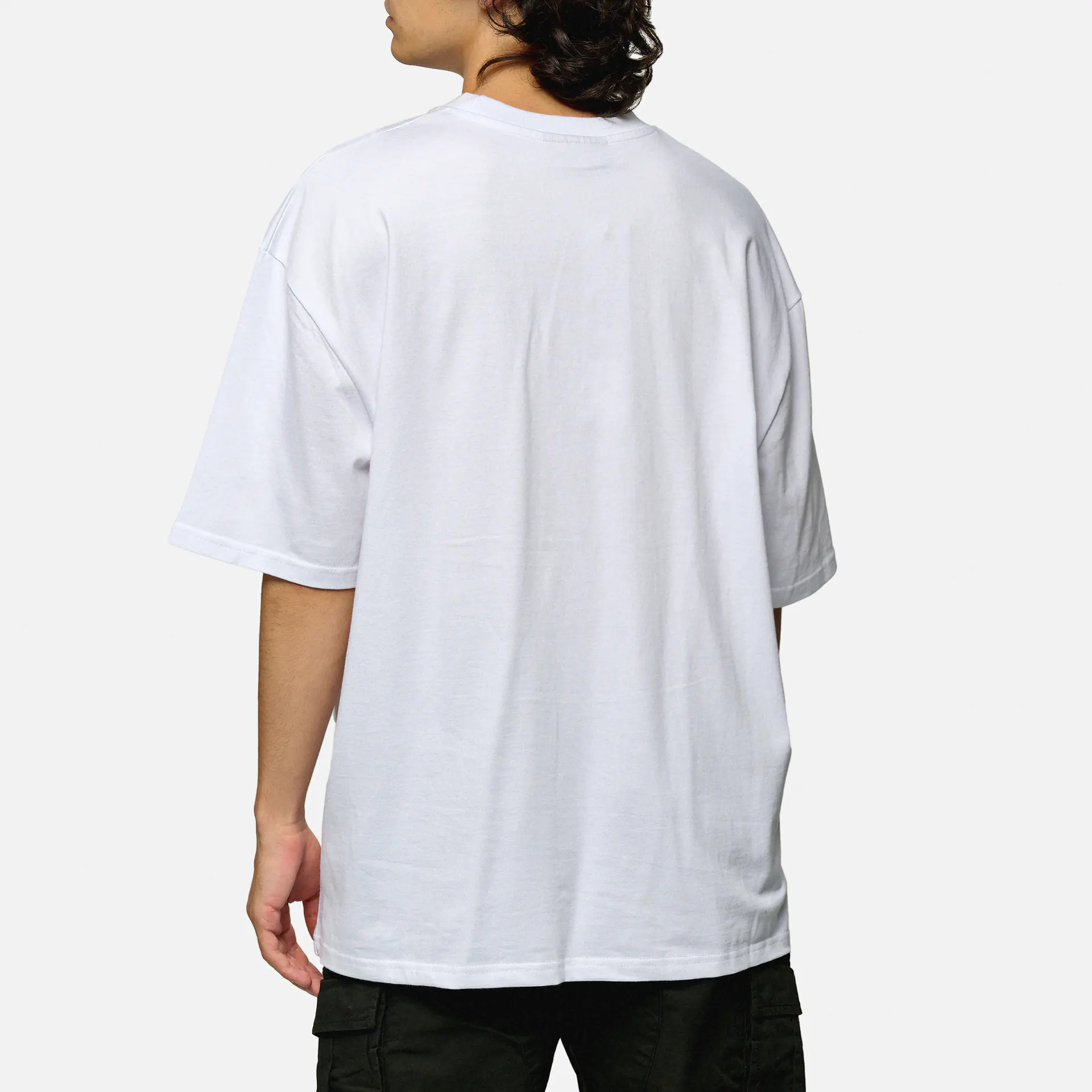 PEGADOR Logo Oversized T-Shirt White