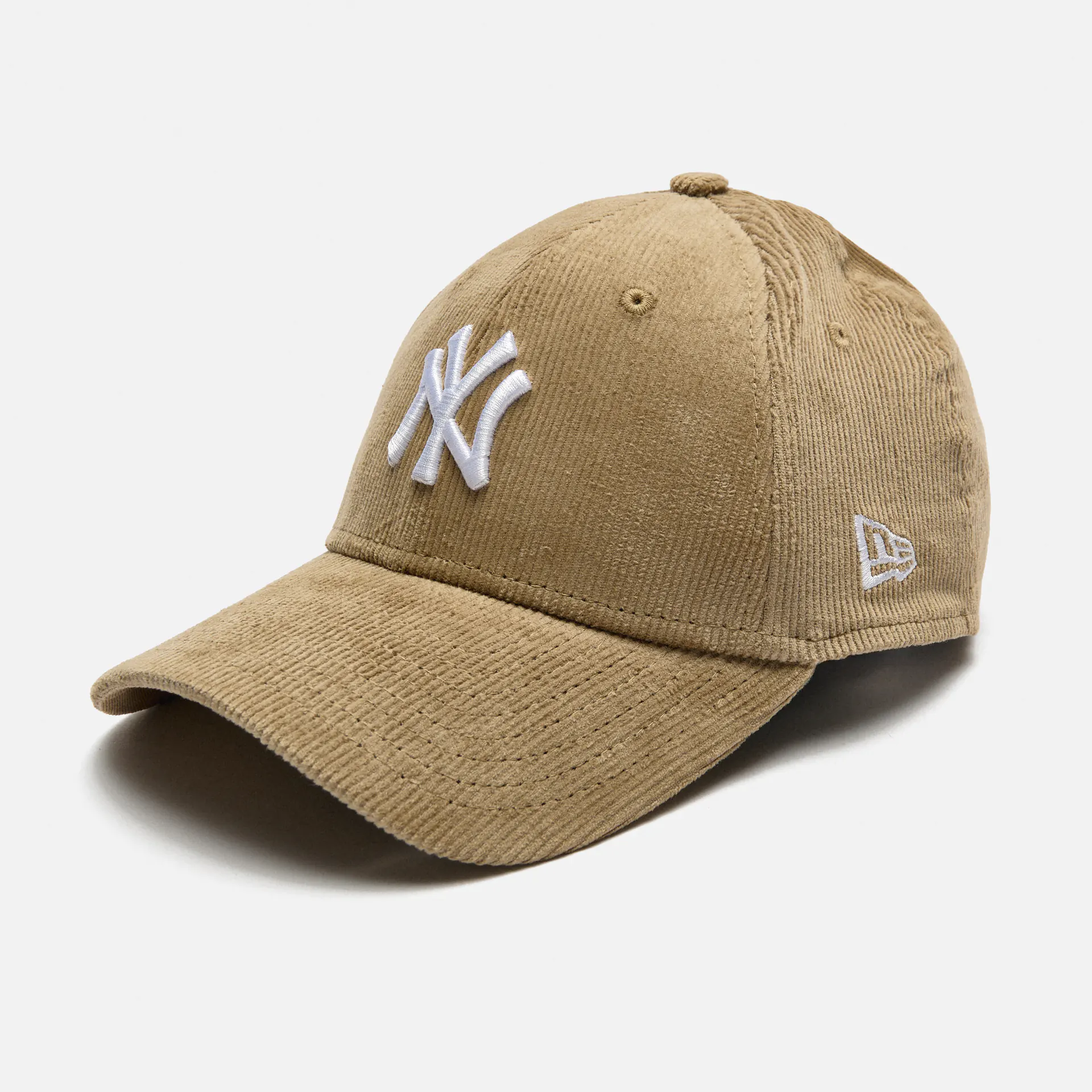 New Era MLB NY Yankees Cord League Essential 9forty Strapback Cap Tabacco