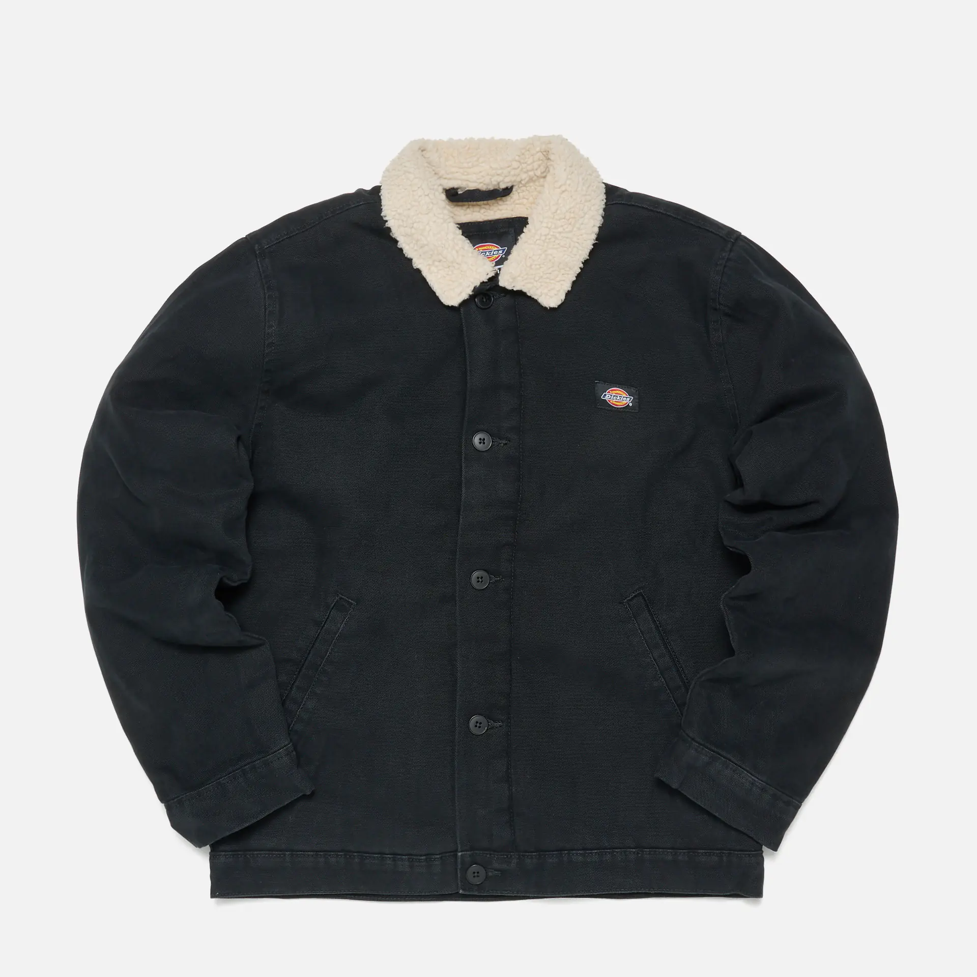 Dickies Duck Canvas Jackt Stone Washed/Black