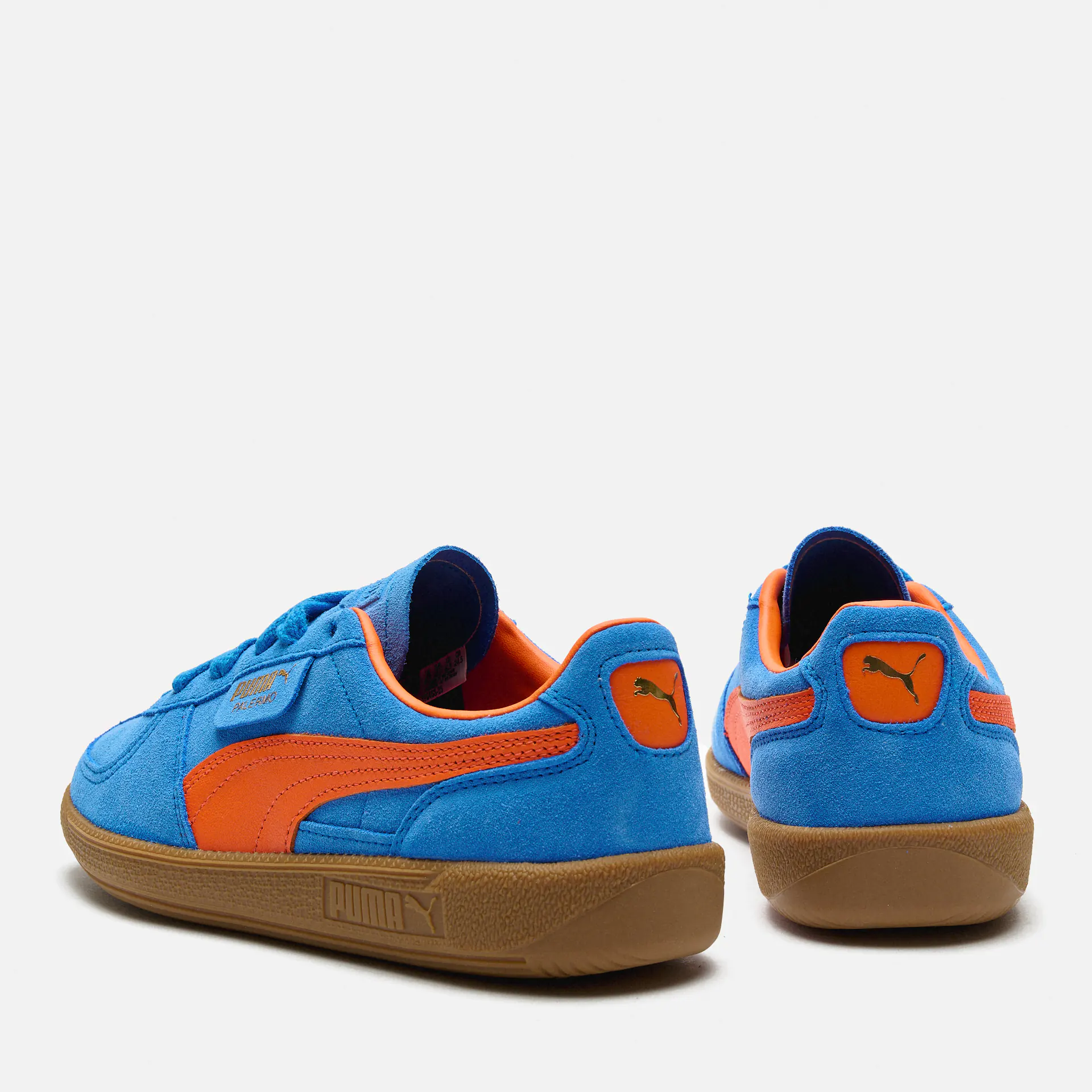 PUMA Palermo Sneaker Hyperlink Blue-Flame Flicker-Gum