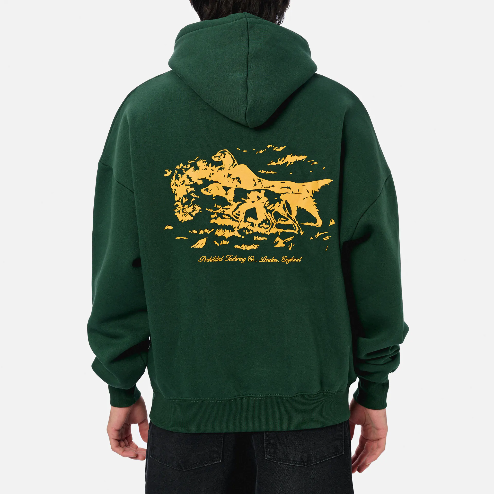 Prohibited Drift Hunt Hoodie British Racing Green