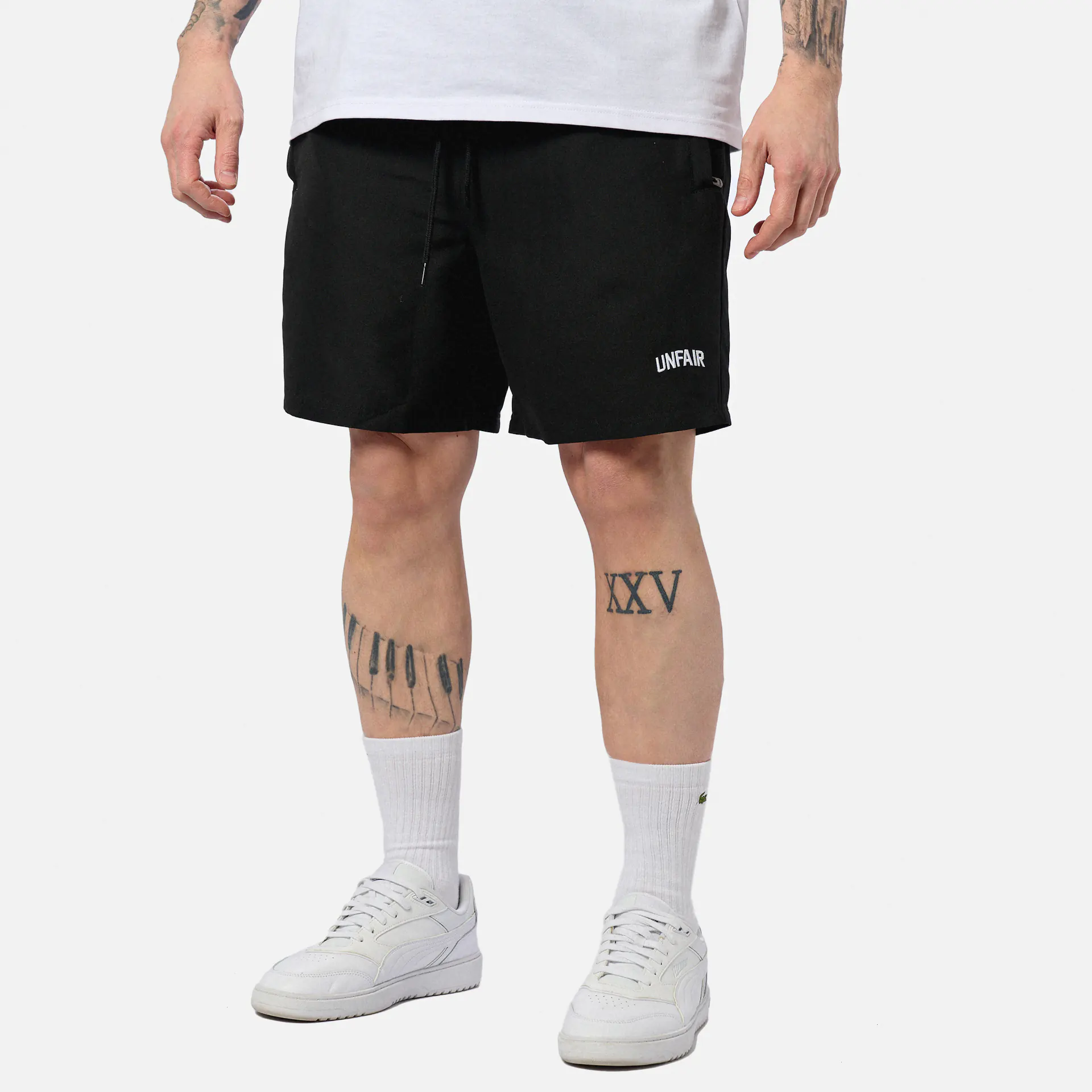 Unfair Athletics Curved Shorts Black