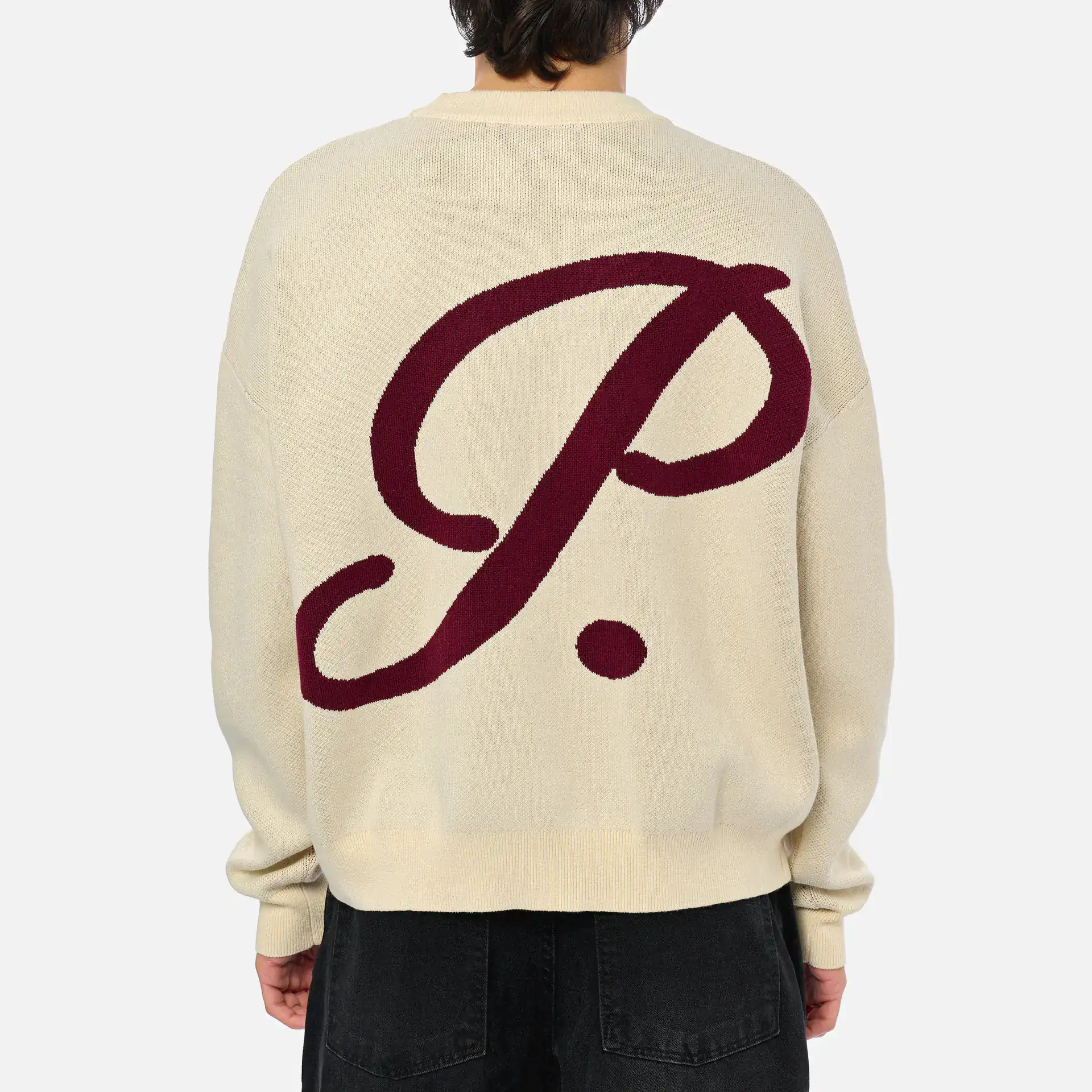 Prohibited Brixton Knit Sweater Cream