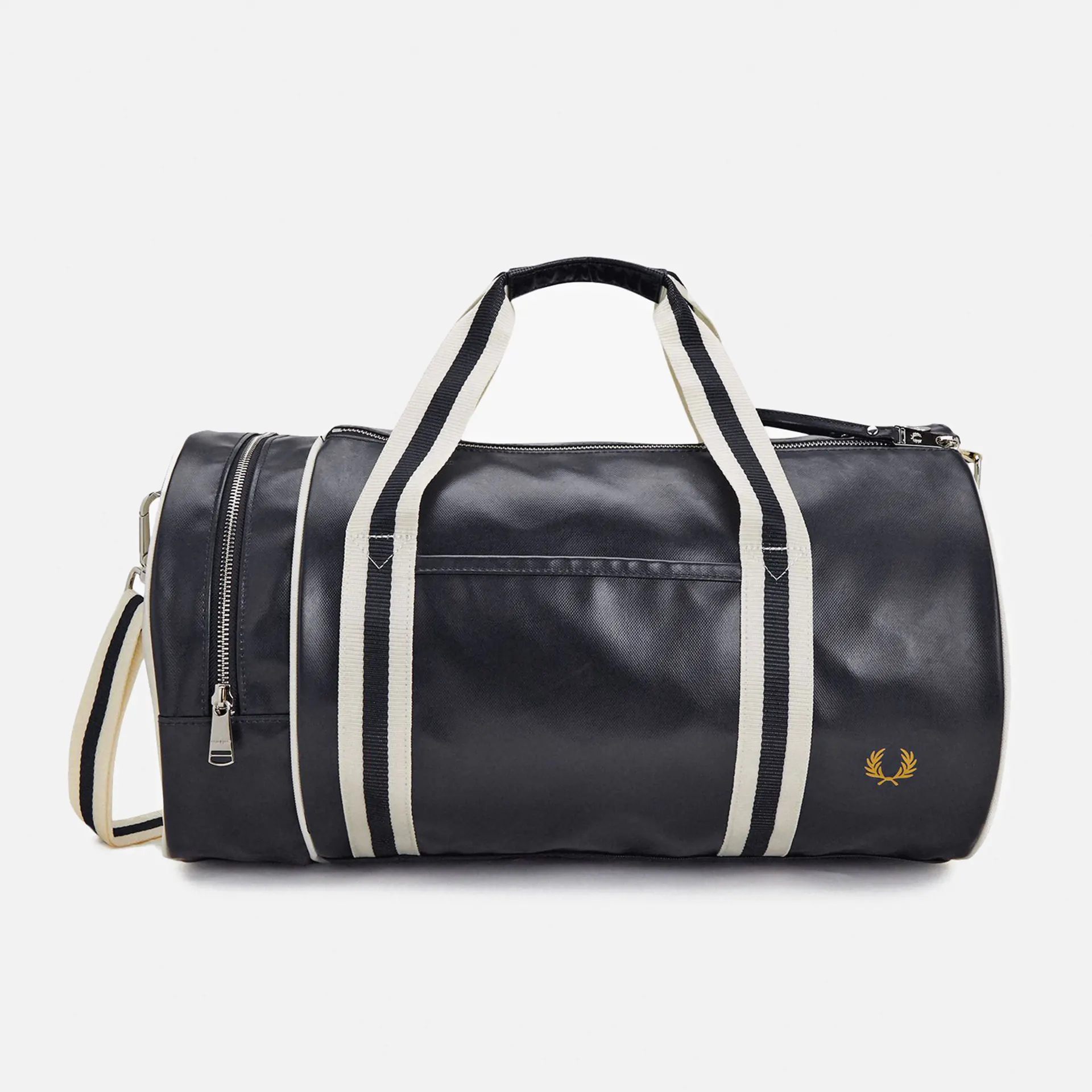 Fred Perry Classic Barrel Bag Navy/Ecru