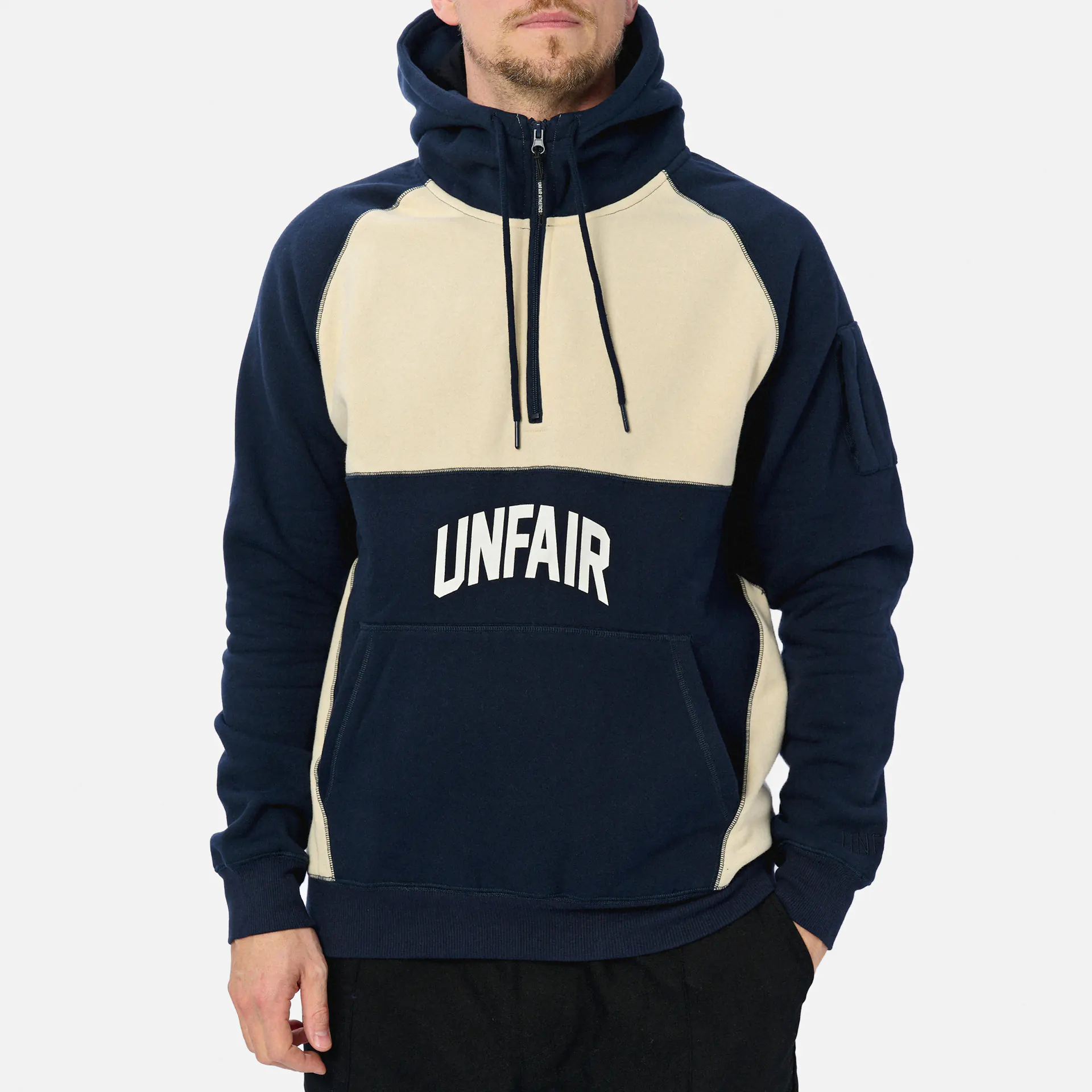 Unfair Athletics Unfair Ninja Zipper Navy/Cream