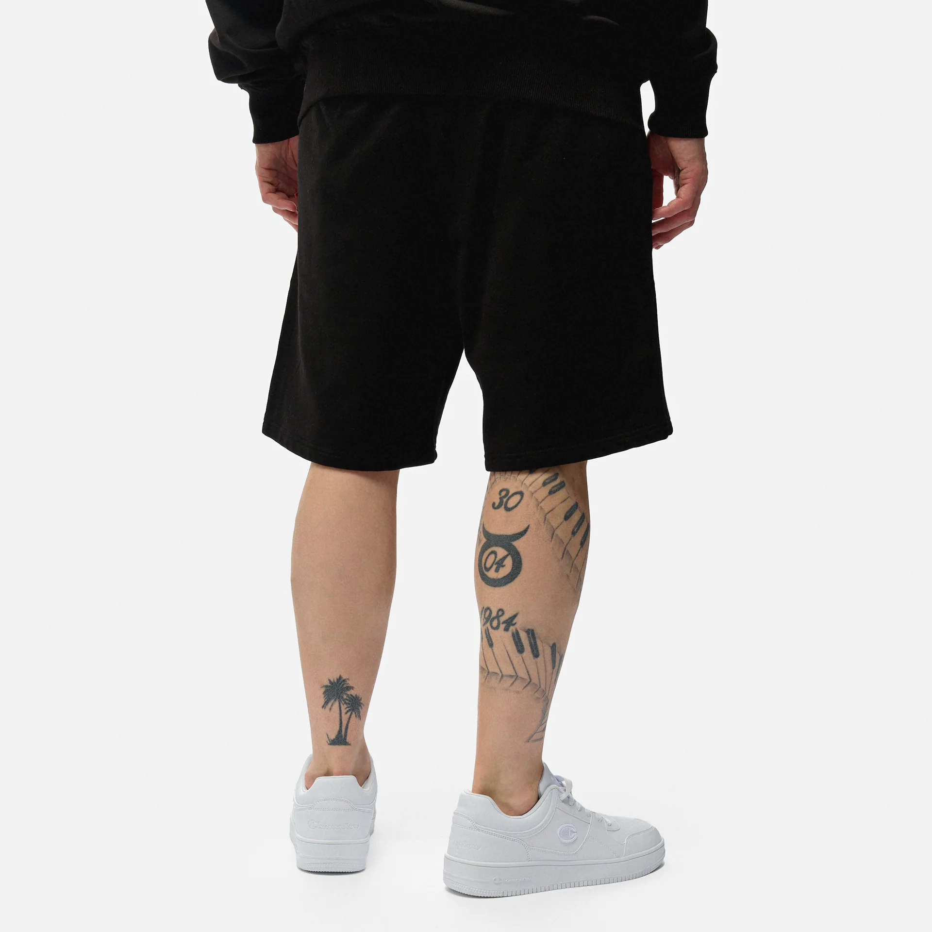 PEGADOR Keyes Terry Shorts Washed Black