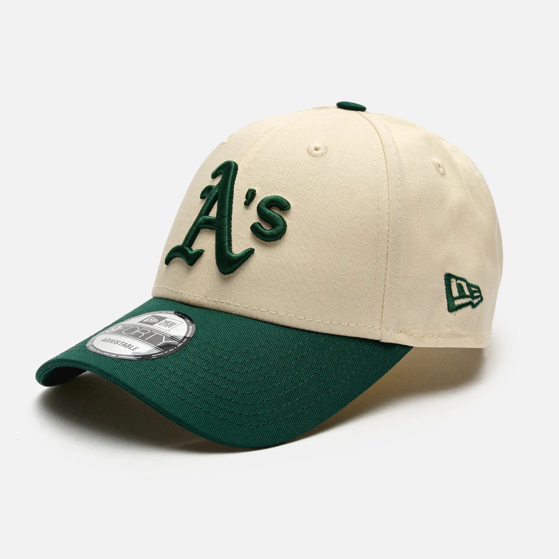 New Era Colour Block 9Forty Oakland Athletics Beige