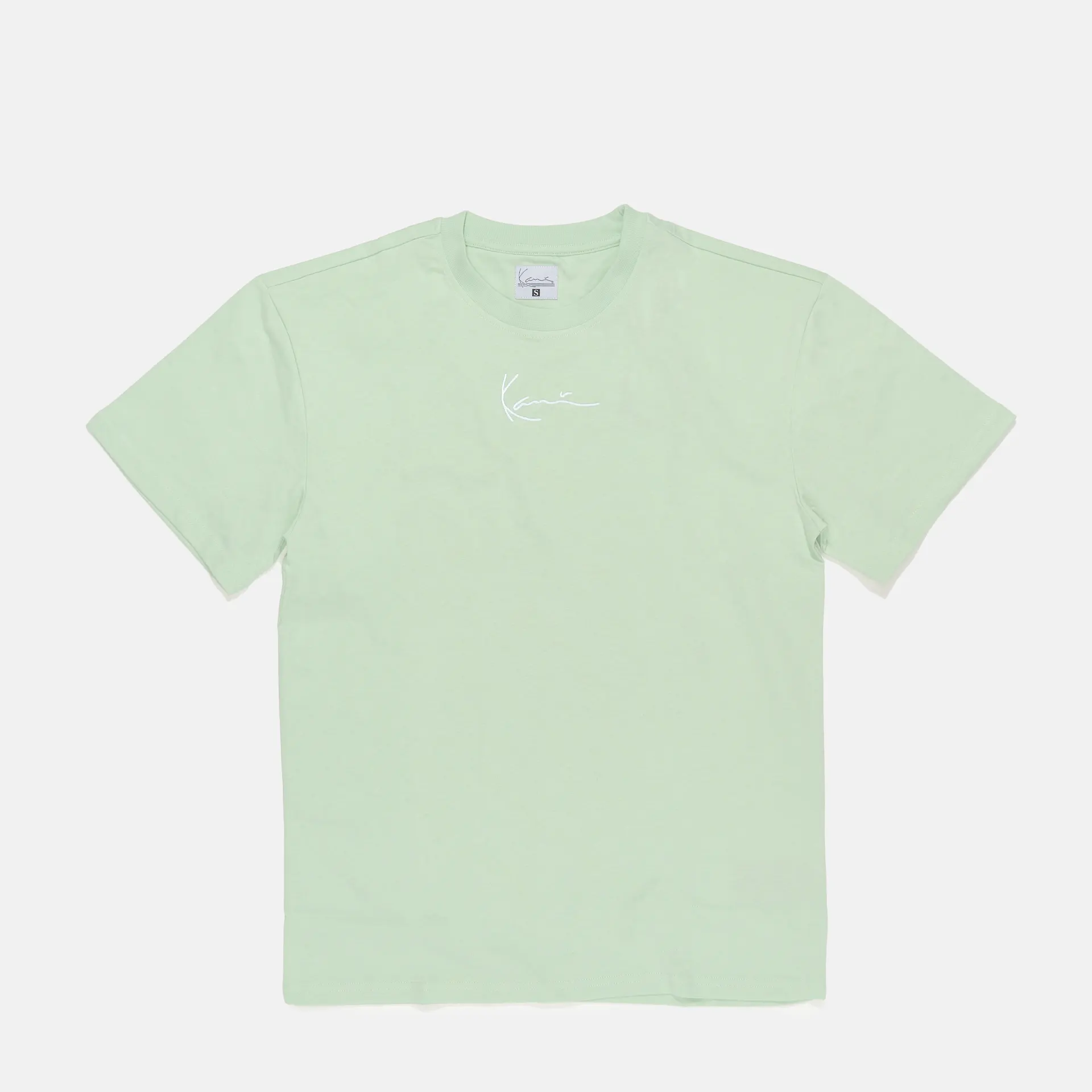 Karl Kani Small Signature Essential T-Shirt Light Green