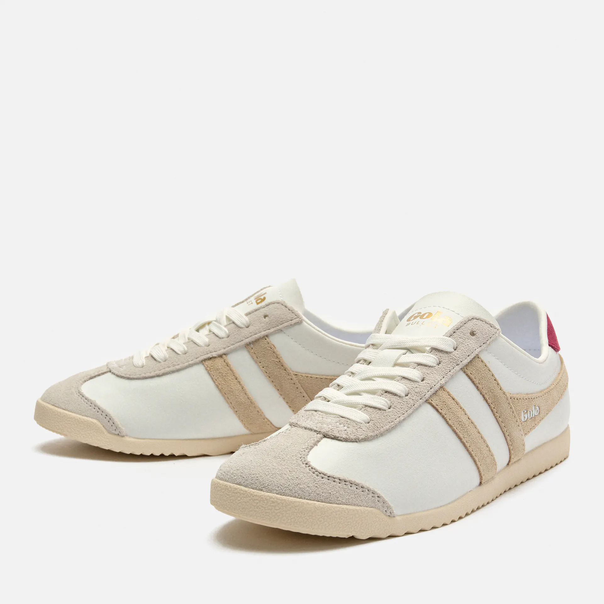 Gola Bullet Pure Sneaker White/Bone/Cerise