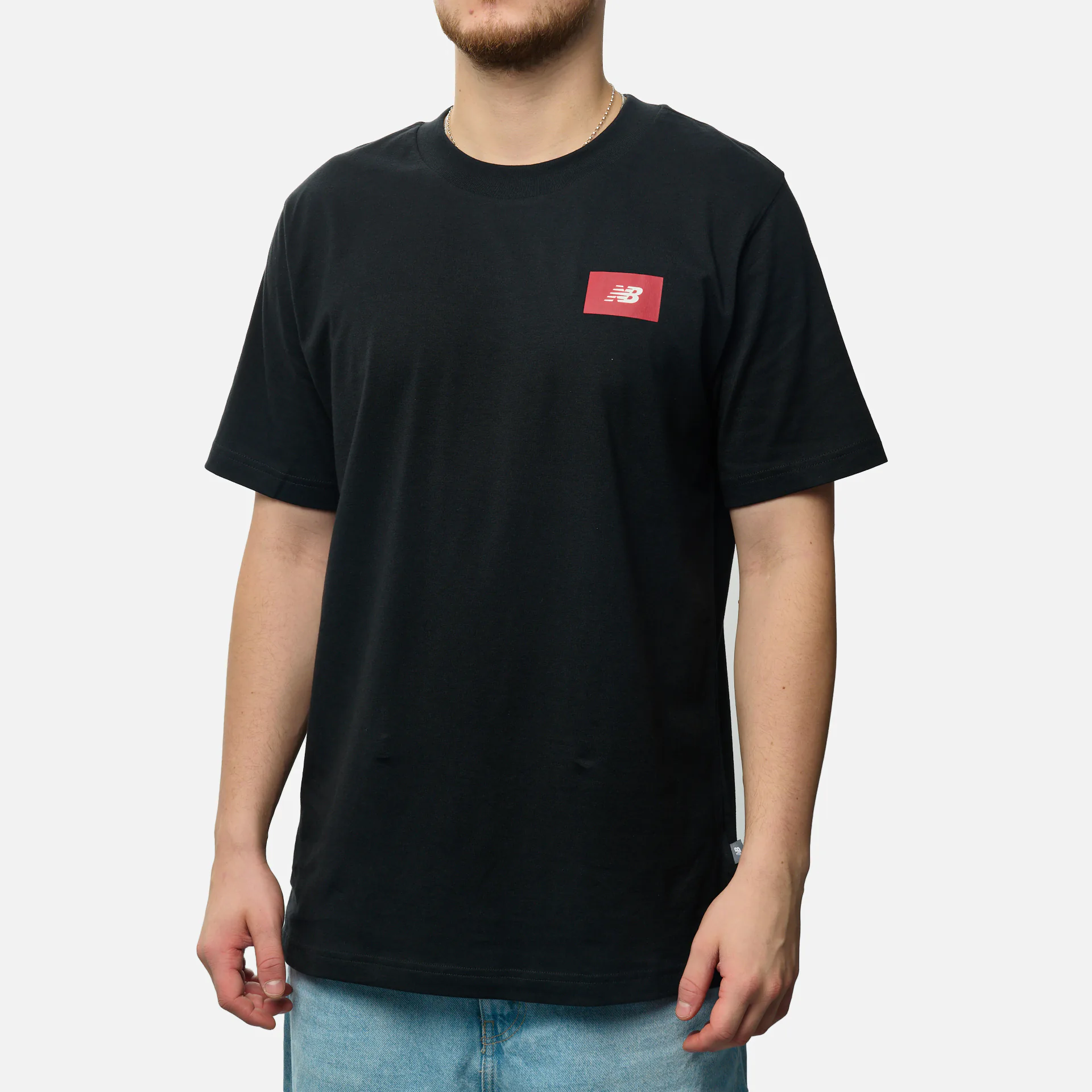 New Balance Logo T-Shirt Black