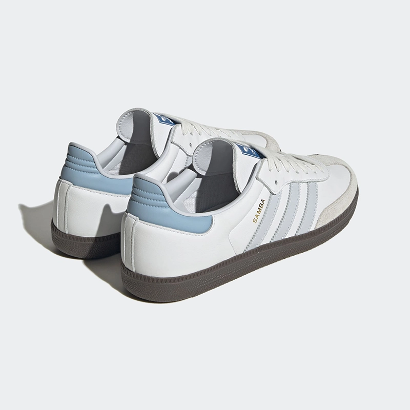 adidas Originals Sneaker Samba OG Core White/Halo Blue/Gum