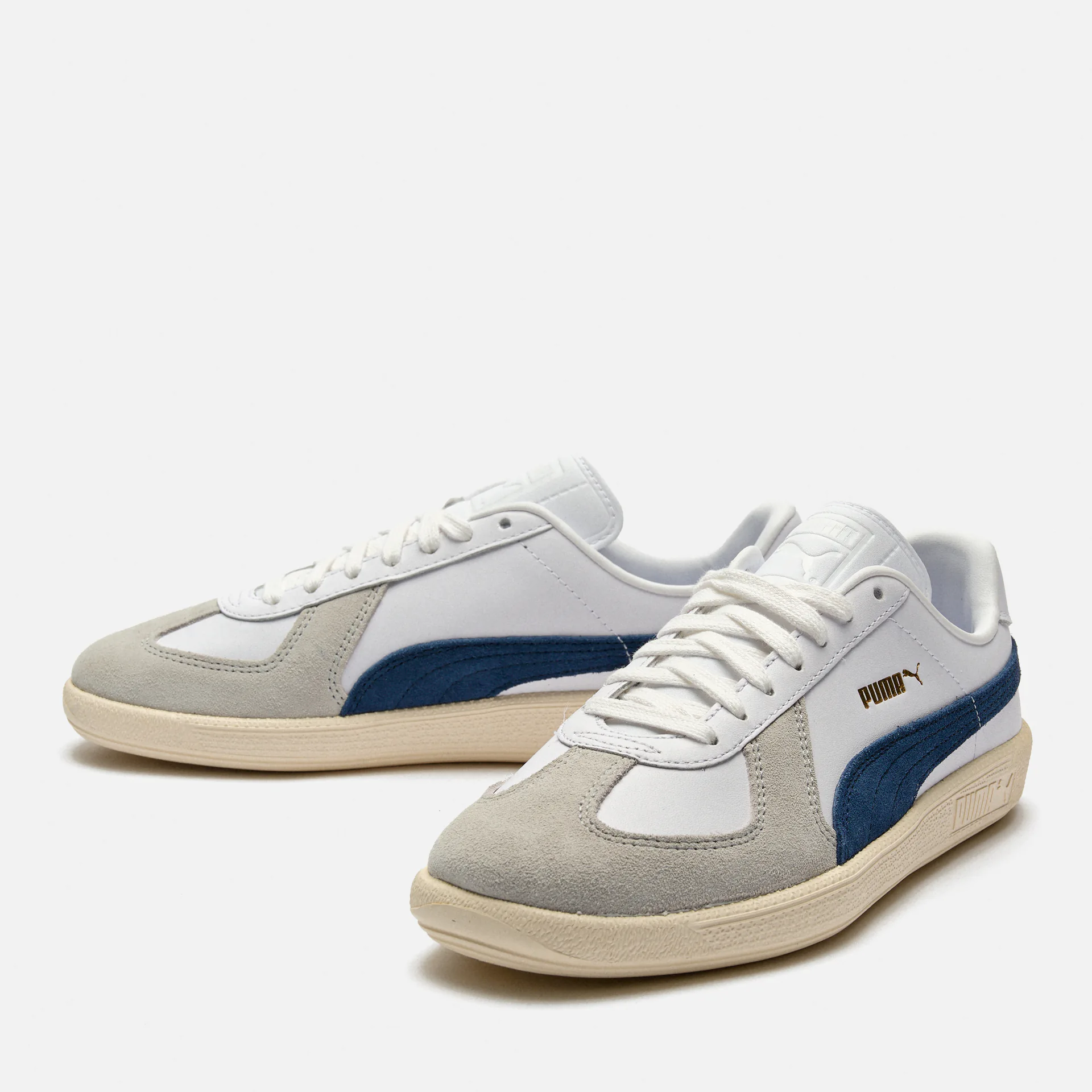 PUMA Army Trainer Sneaker White/Club Navy