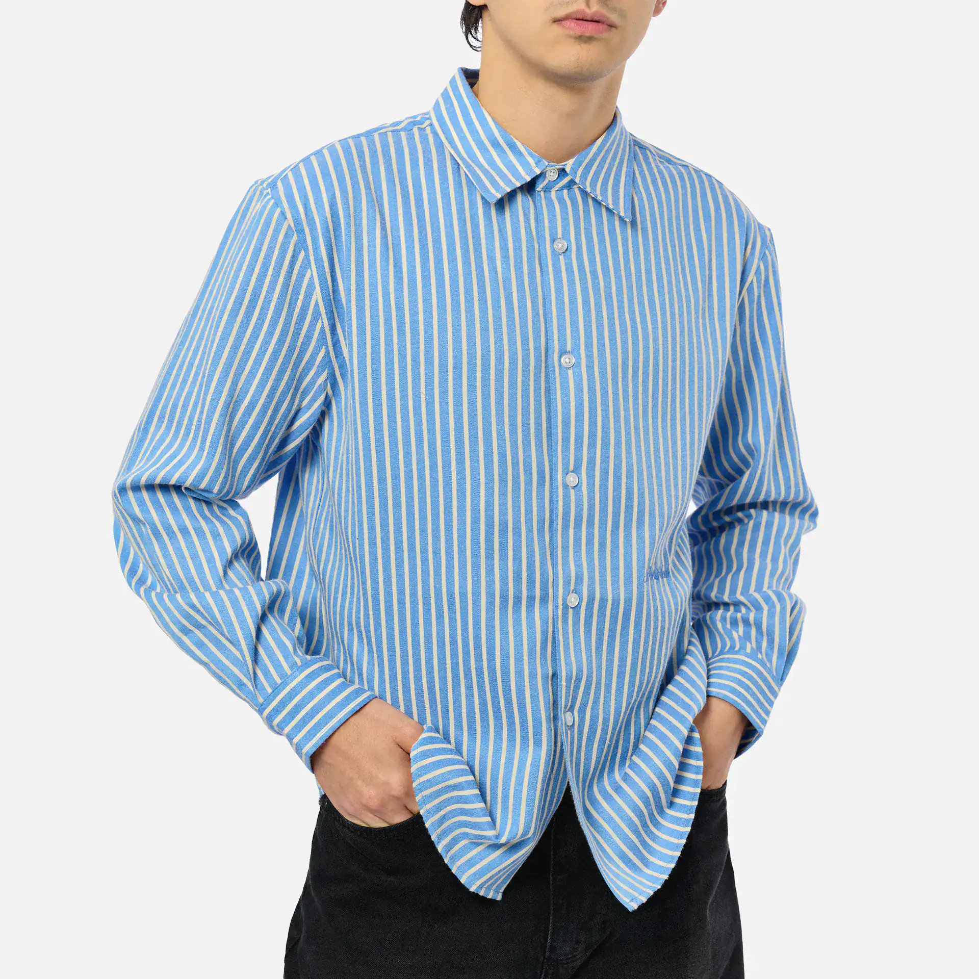 Prohibited Oxford Dress Shirt Blue