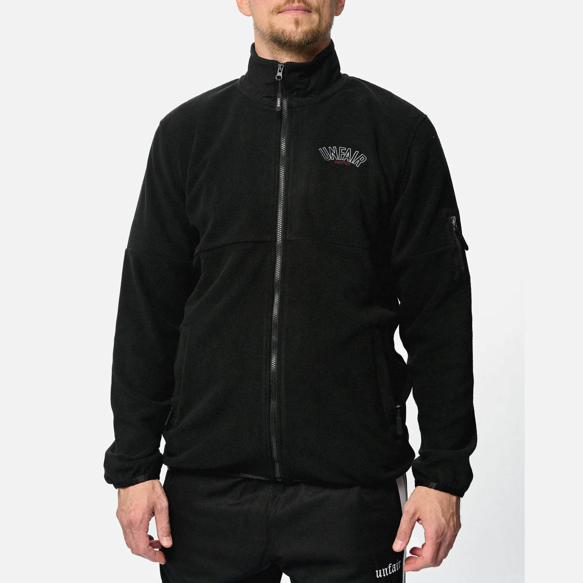 Unfair Athletics Next Gen Fleece Zip Black