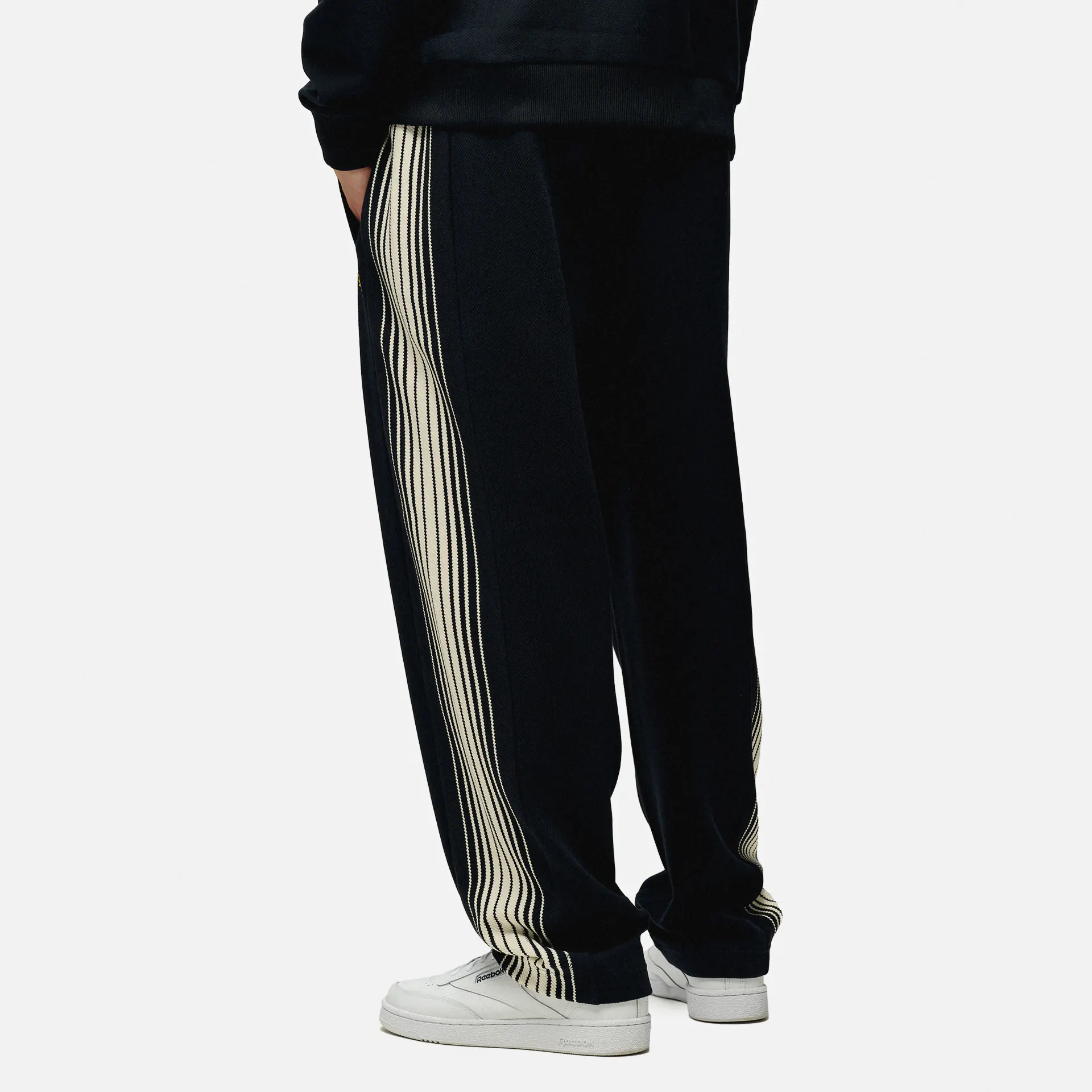 Fred Perry Ombre Stripe Track Pants Navy