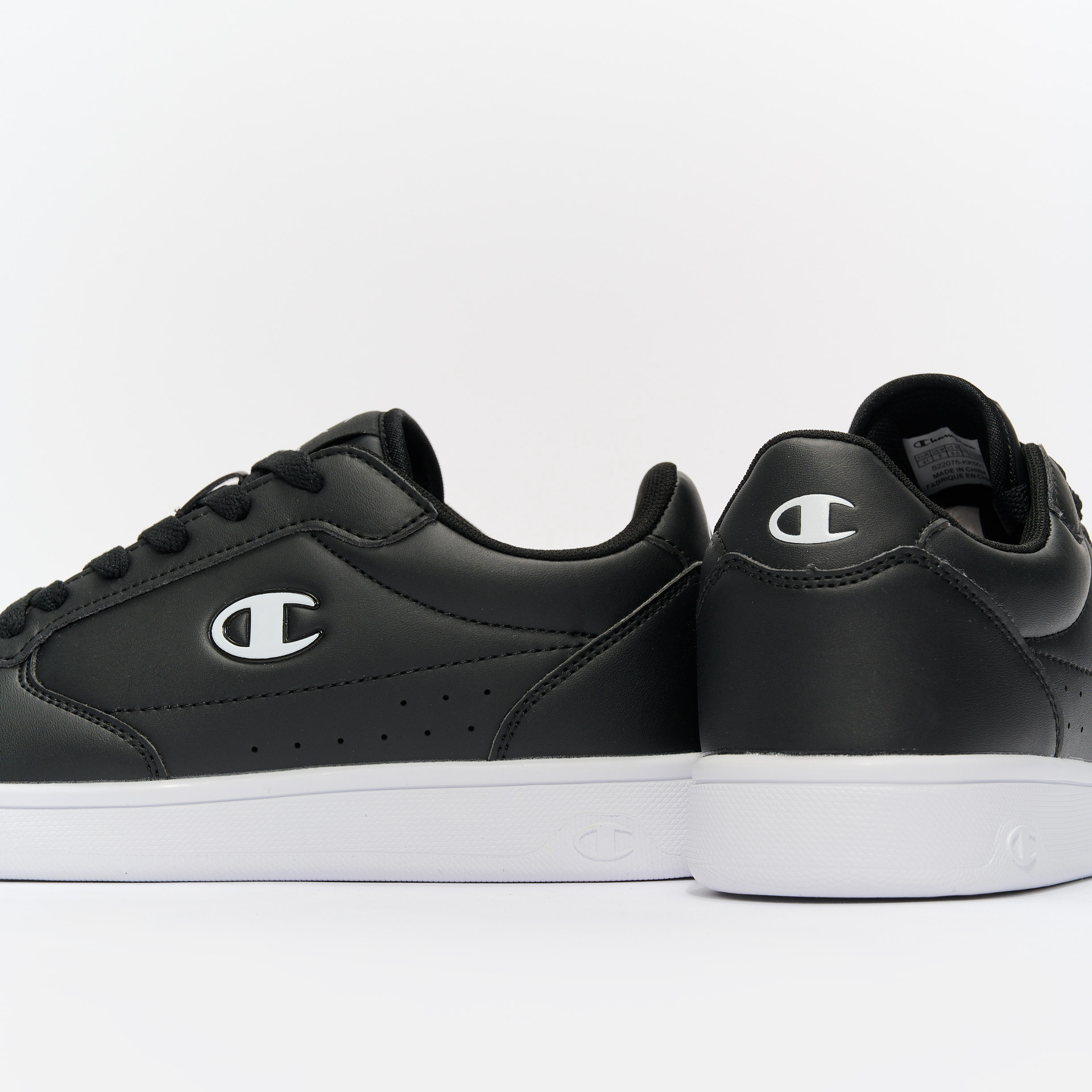 Champion New Court Low Cut Sneakers Black Beauty