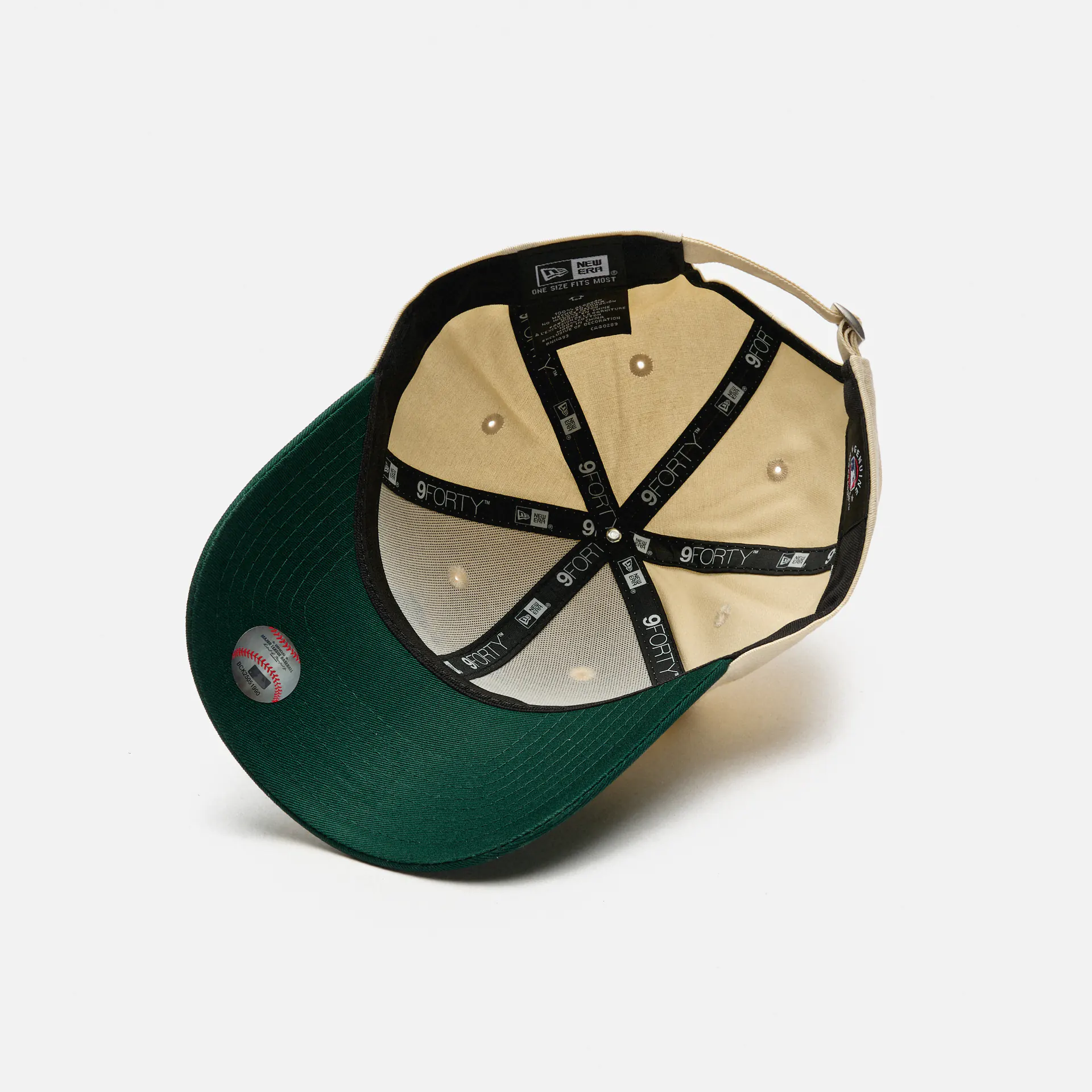 New Era Colour Block 9Forty Oakland Athletics Beige