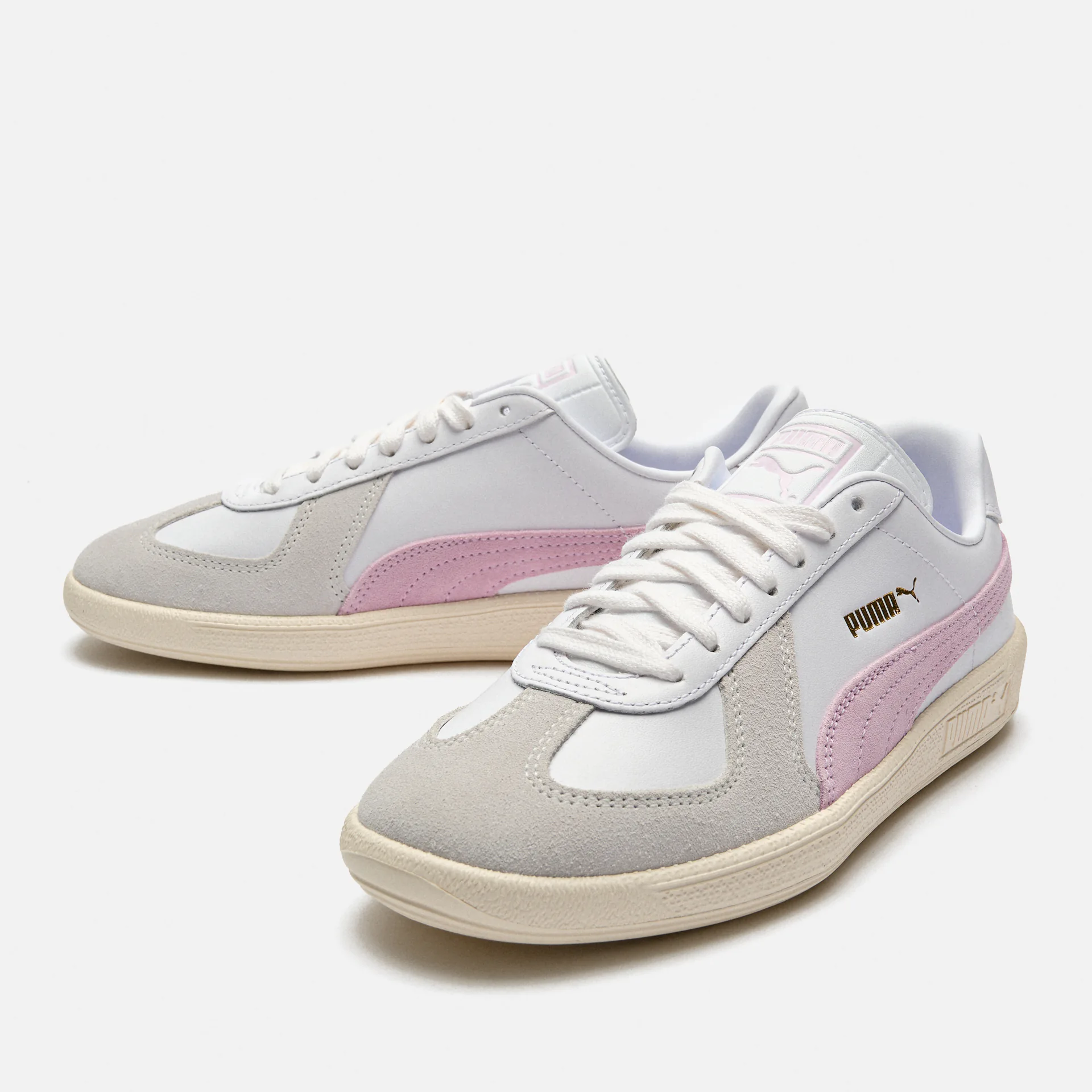 PUMA Army Trainer Sneaker White/Feather Grey