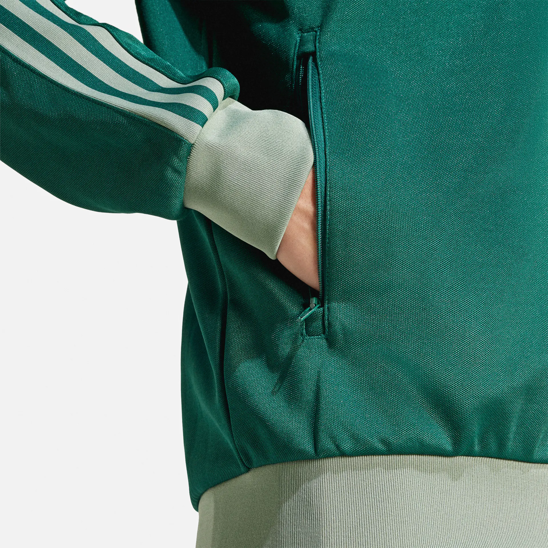 adidas adicolor Classic Beckenbauer Track Jacket Collegiate Green/Silver Green