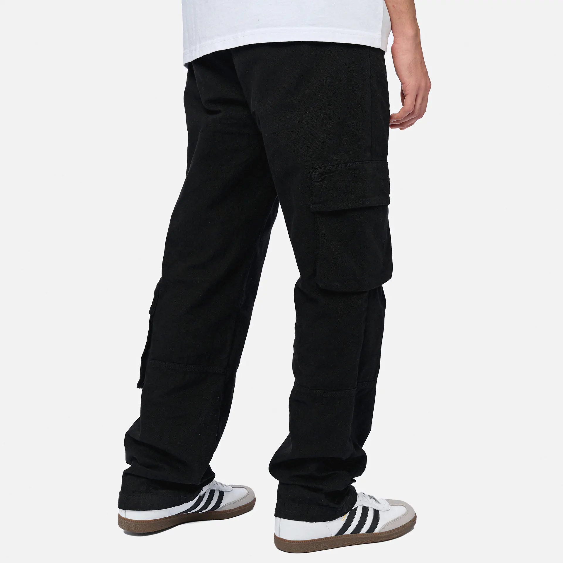 PEGADOR Macomb Cargo Pants Washed Black