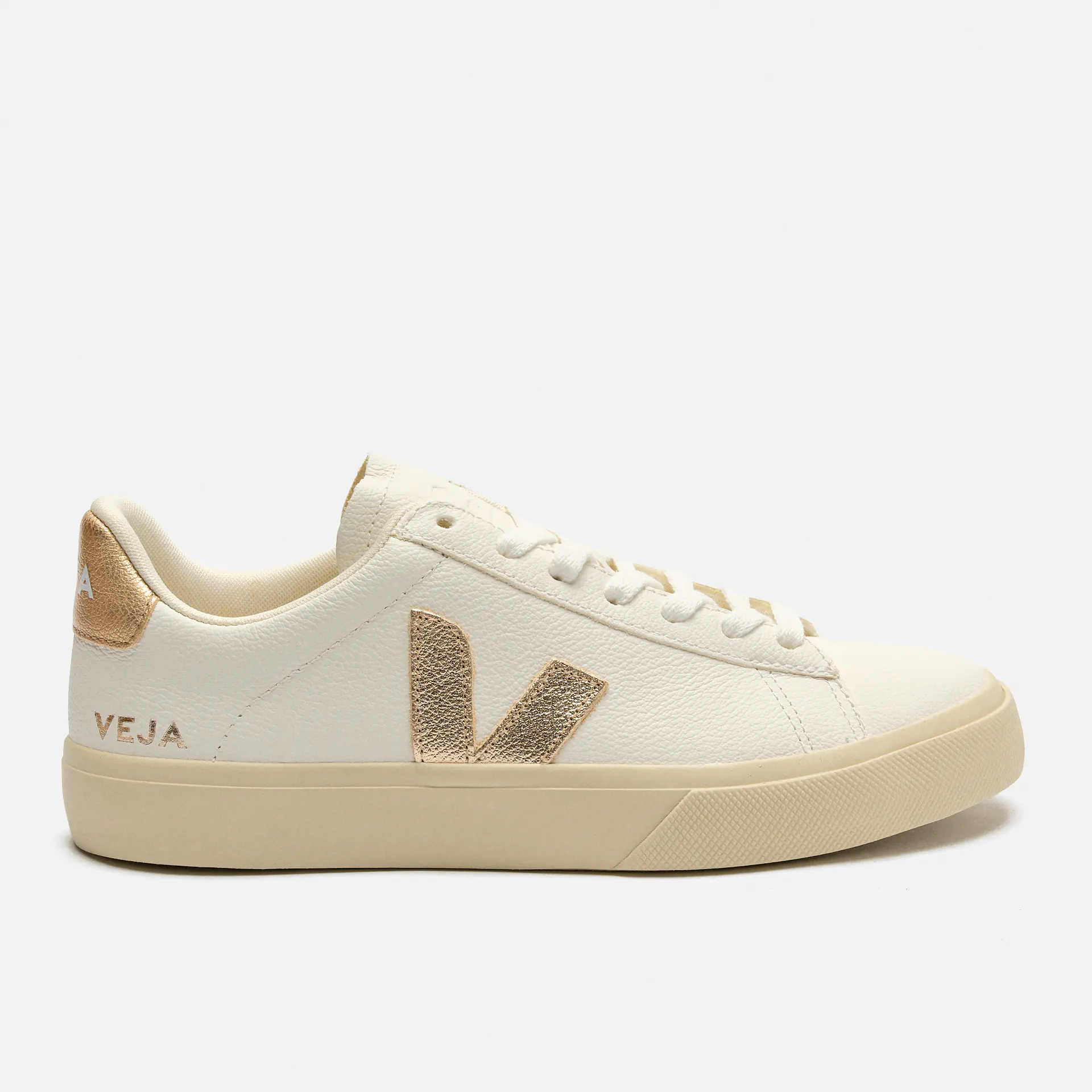 Veja Campo Chromefree Leather Sneaker Extra White/Platine