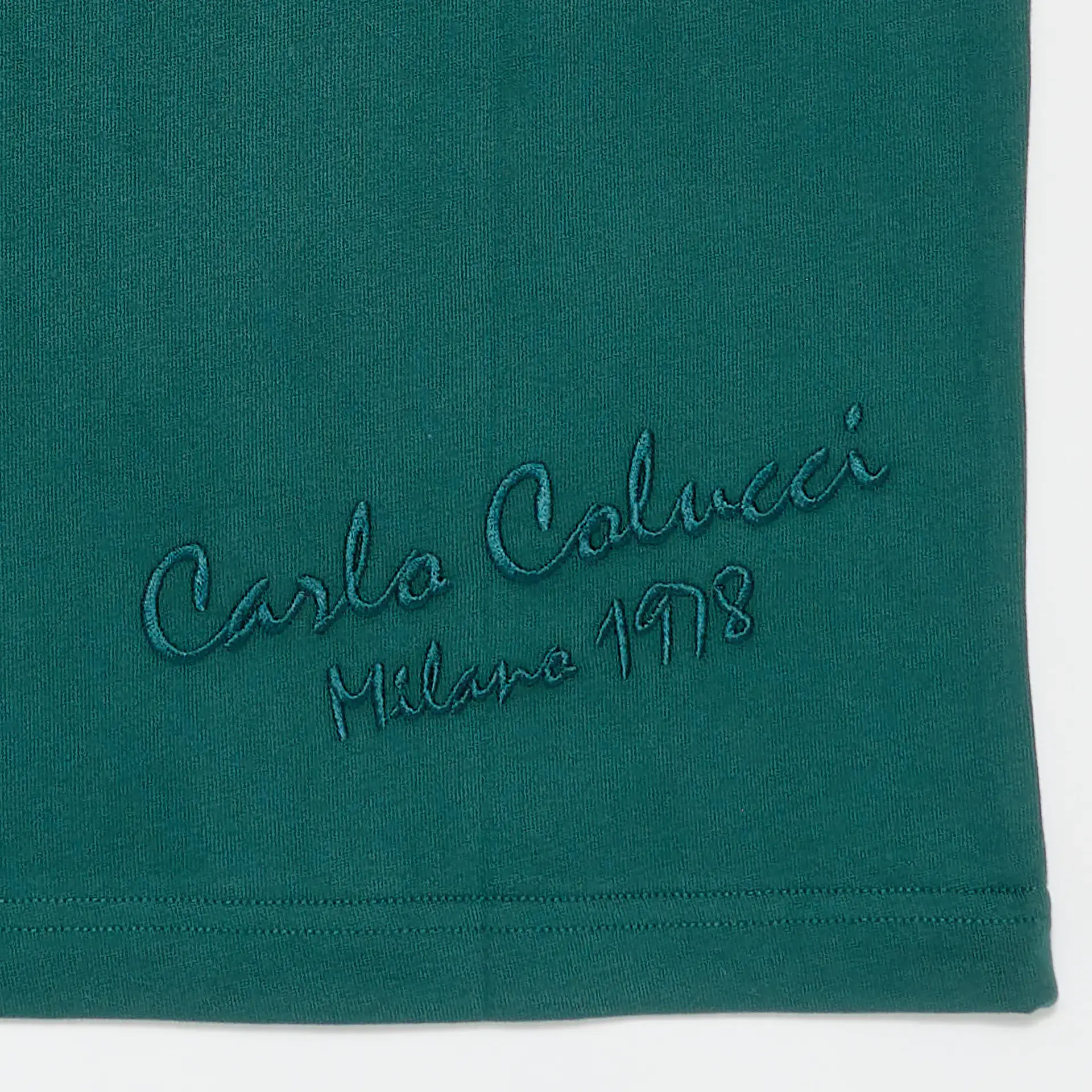 Carlo Colucci Gallery Art Story Oversize T-Shirt Green