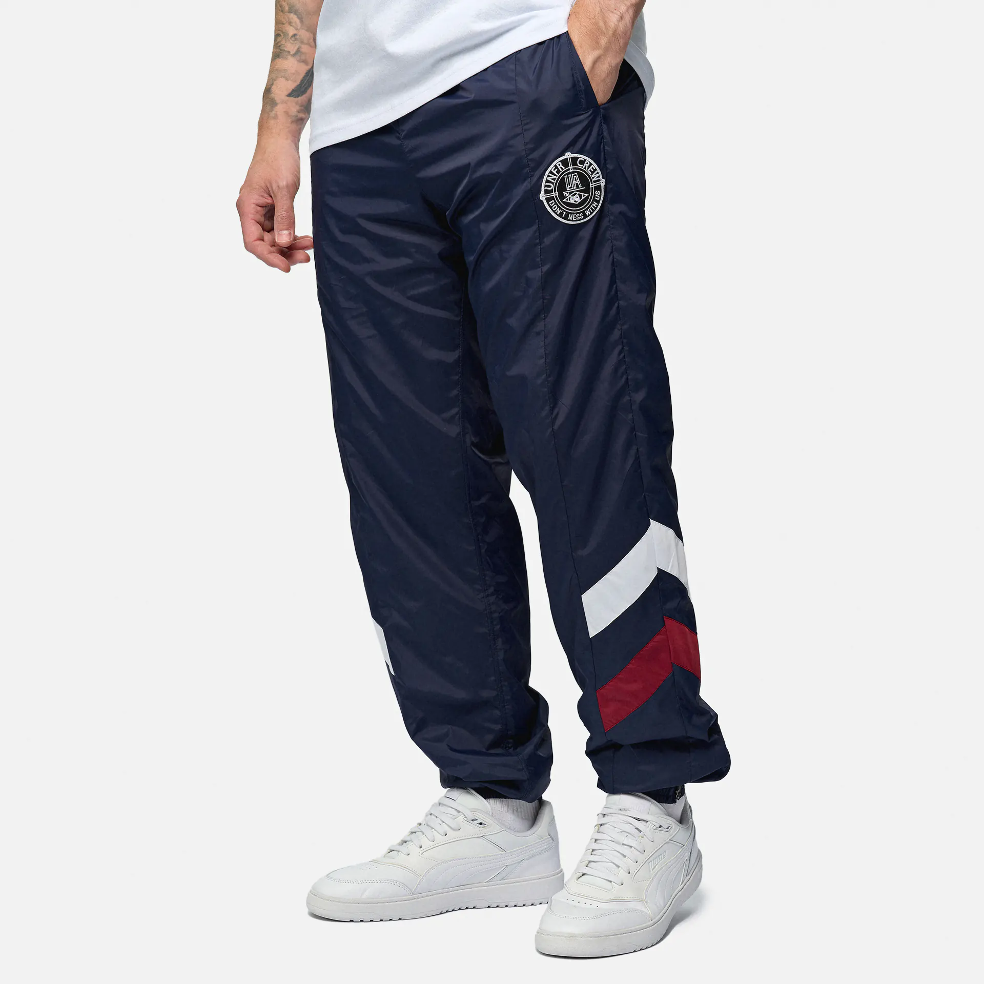 Unfair Athletics Retro Trackpants Navy