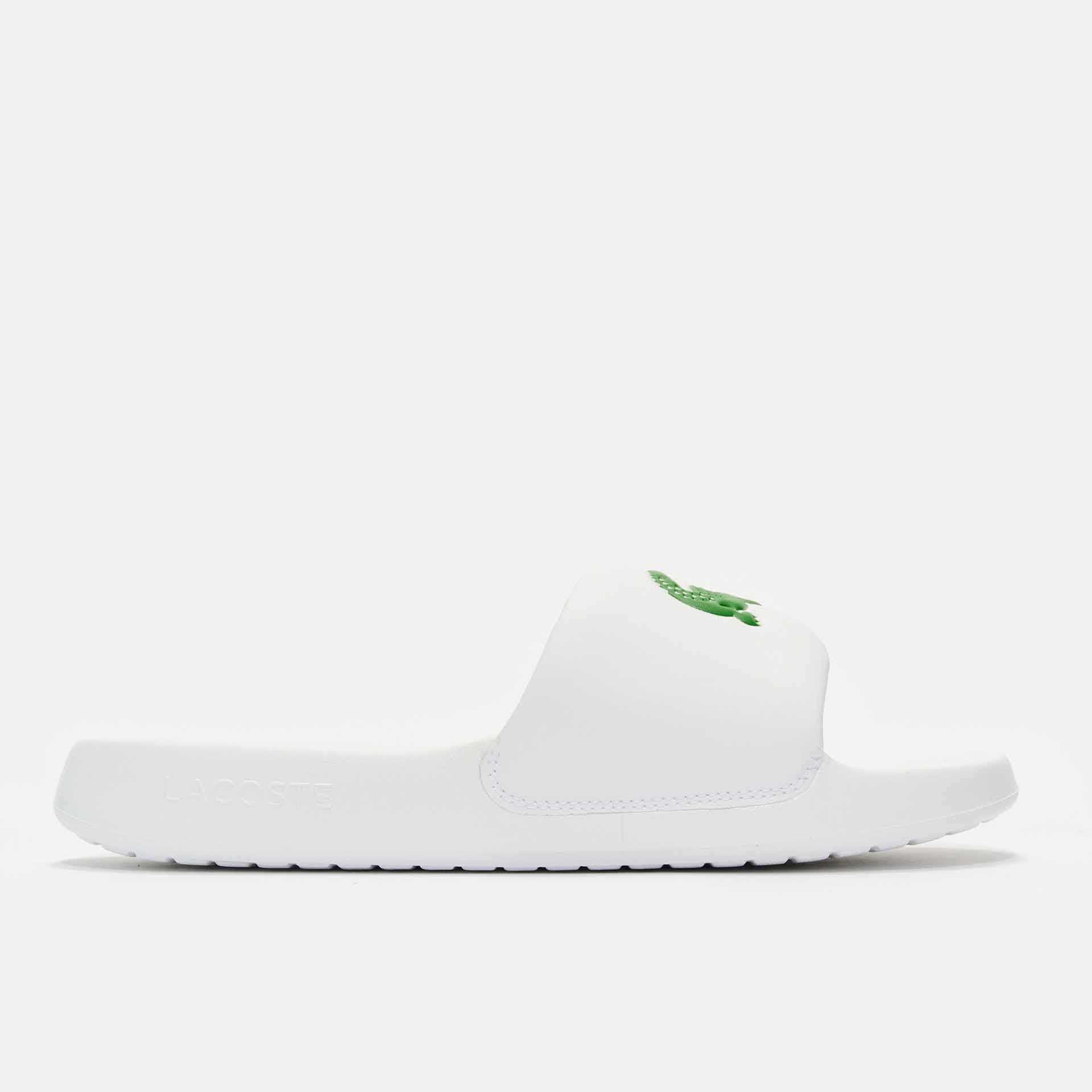 Lacoste Croco 1.0 Slides White/Green