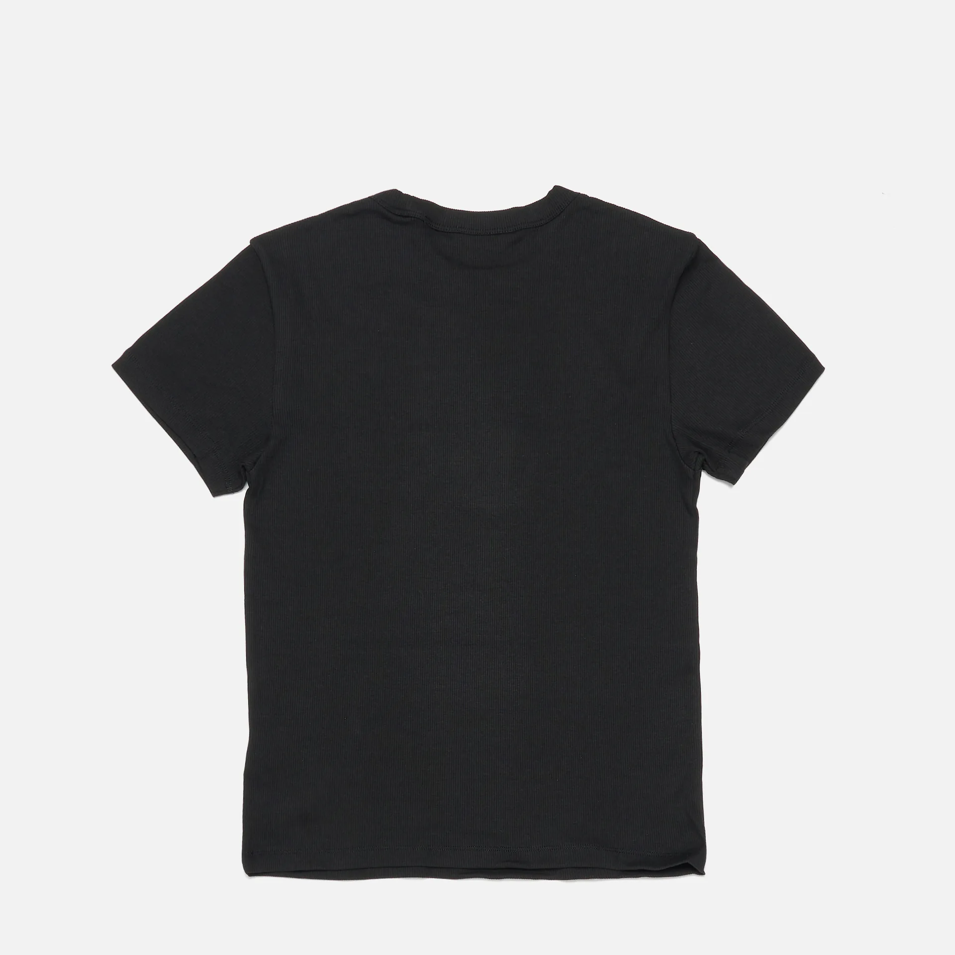 Calvin Klein Jeans Woven Label Rib Regular T-Shirt CK Black