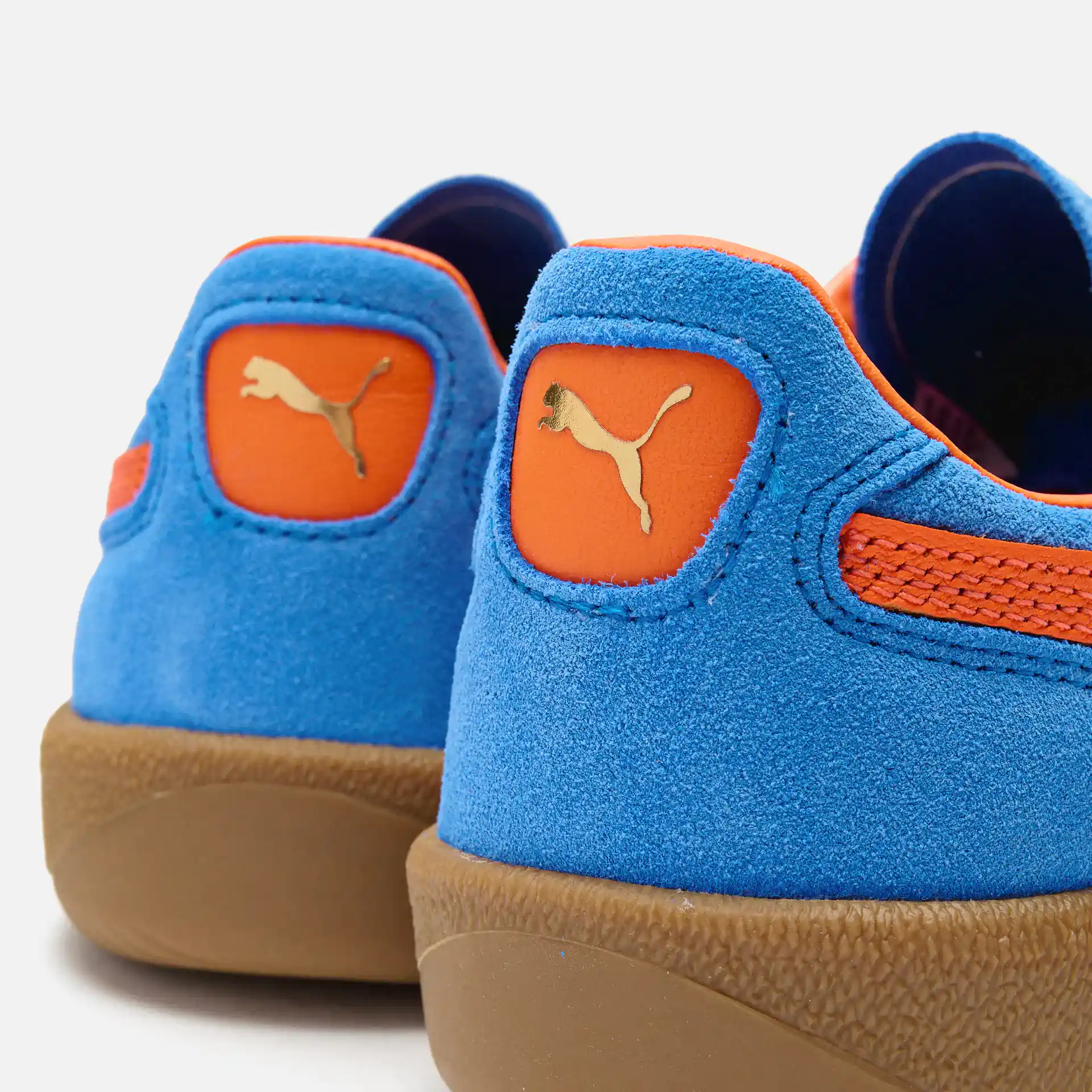 PUMA Palermo Sneaker Hyperlink Blue-Flame Flicker-Gum