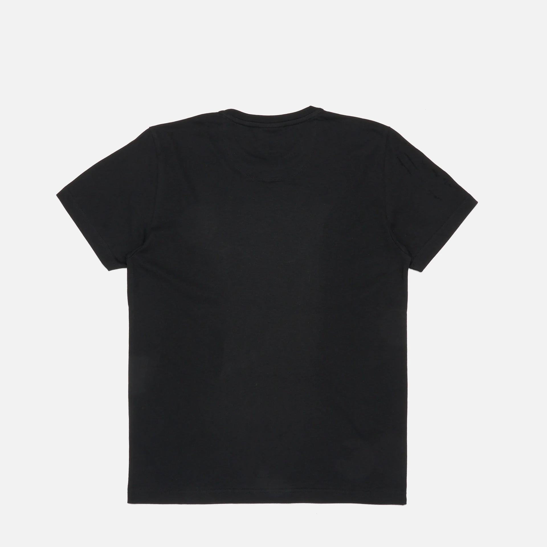 Carlo Colucci Black & White Drop T-Shirt Black