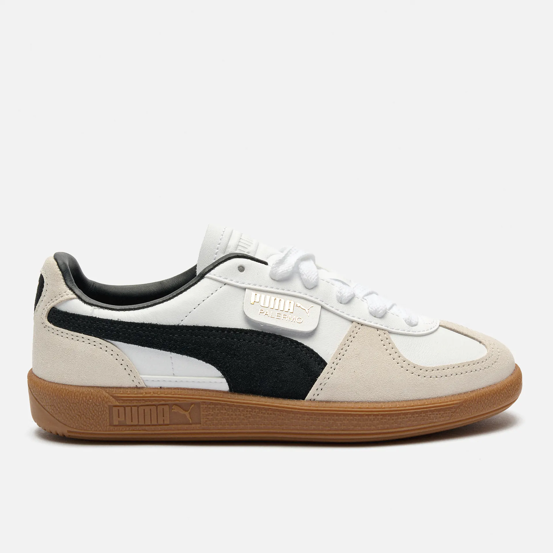 PUMA Palermo LTH Sneaker Puma White-Vapor Gray-Gum