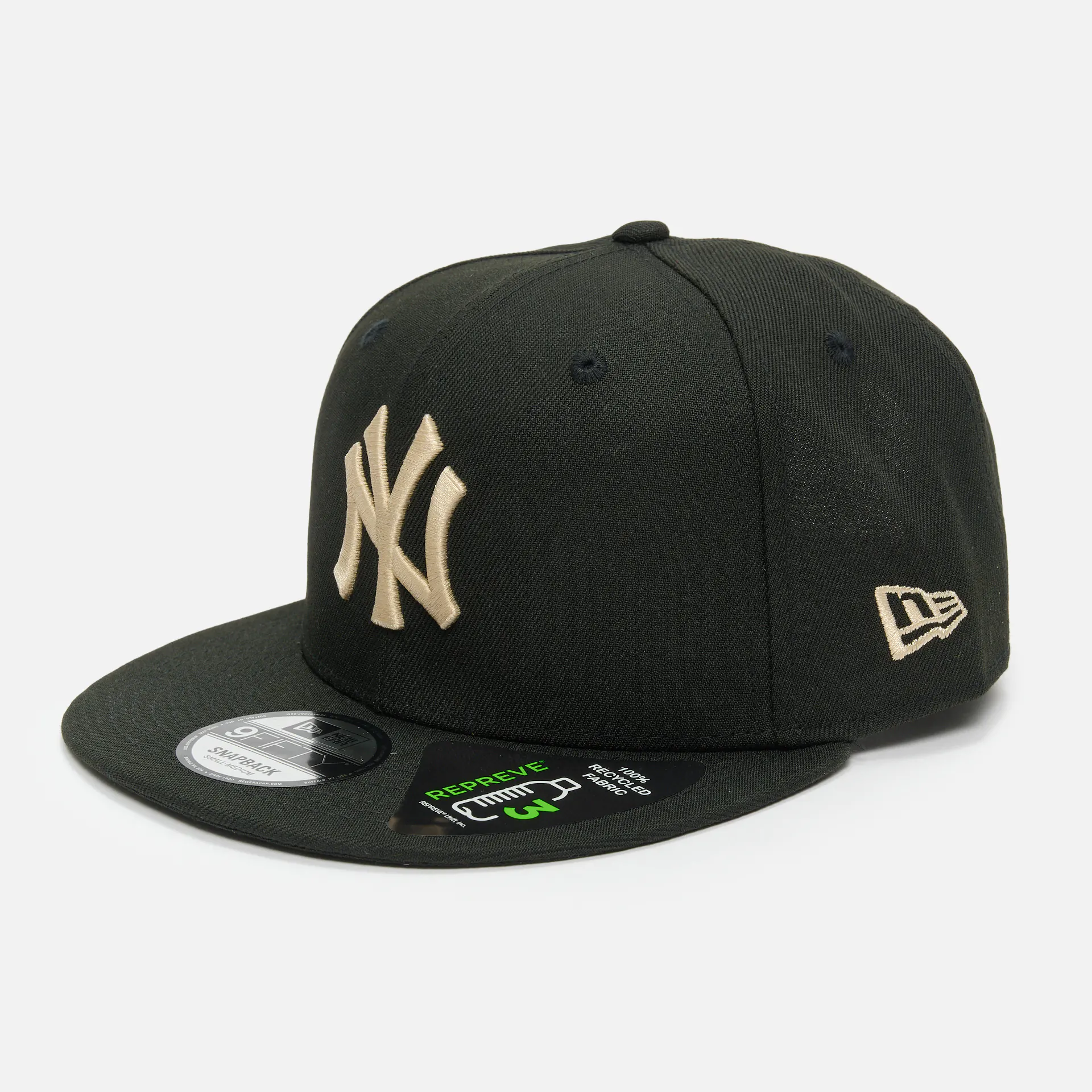 New Era MLB NY Yankees Repreve 9Fifty Snapback Cap Black/Graphite