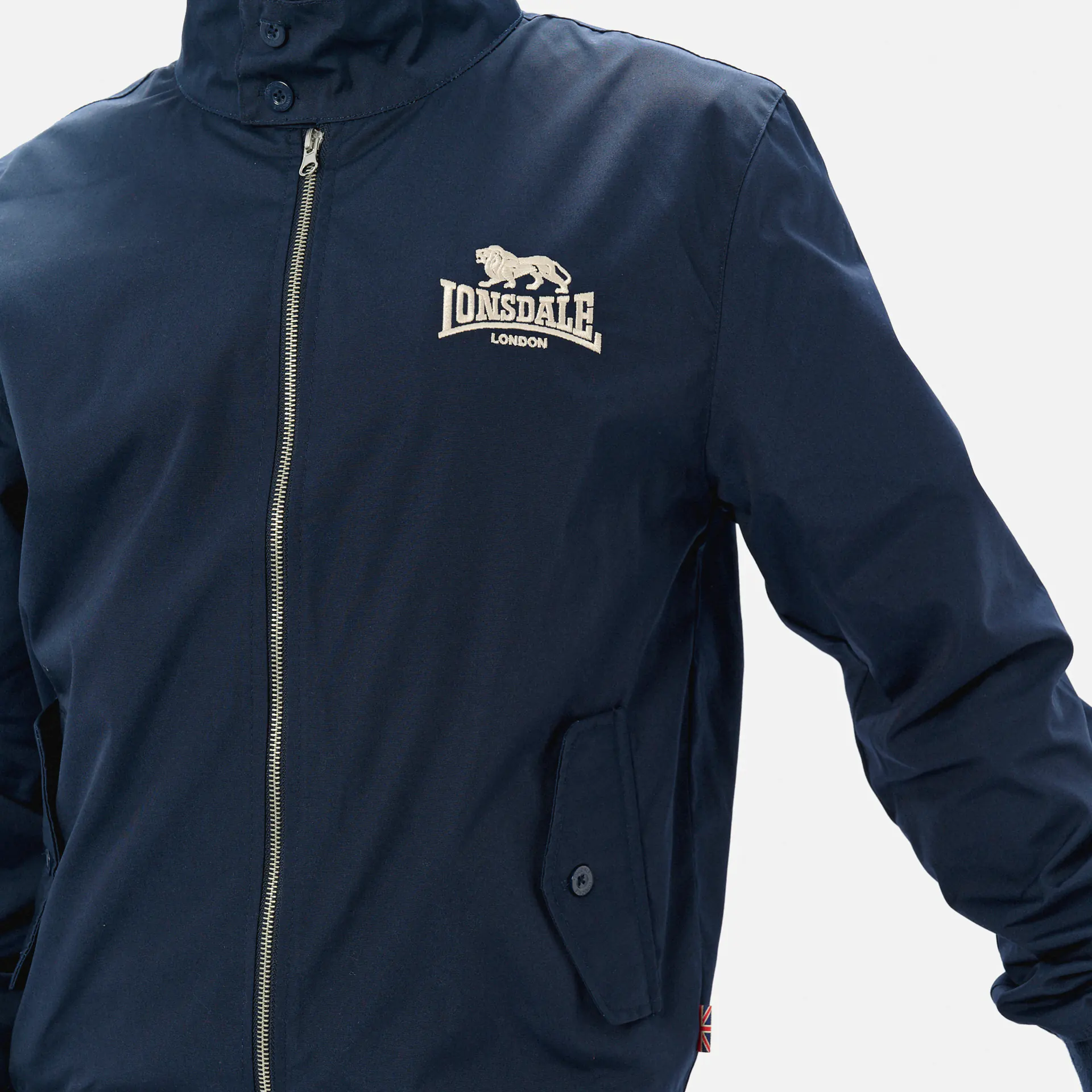 Lonsdale CLASSIC Jacket Navy/Silver