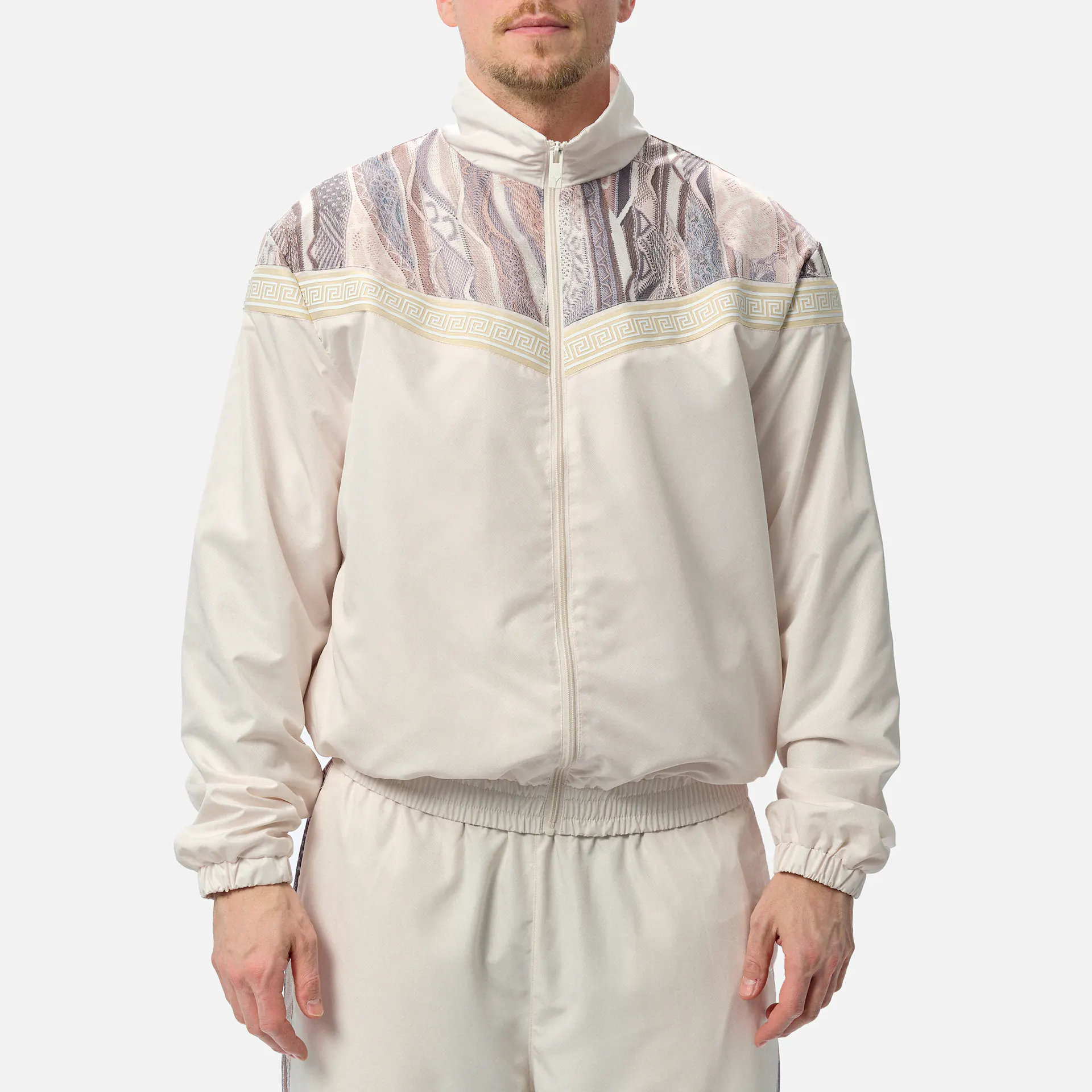 Carlo Colucci Summer Track Jacket Off White