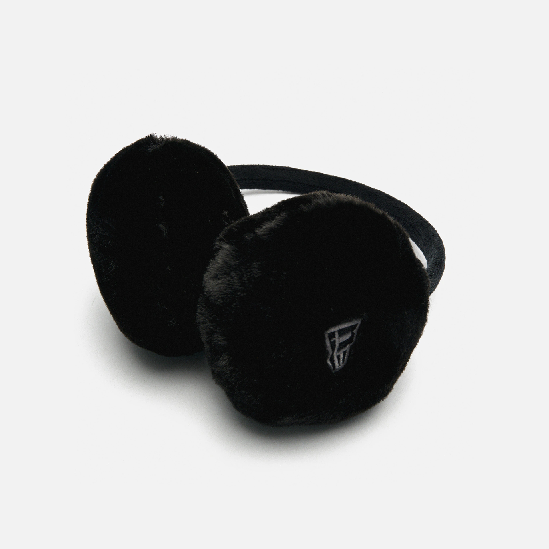 New Era Faux Fur Ear Muffs Black